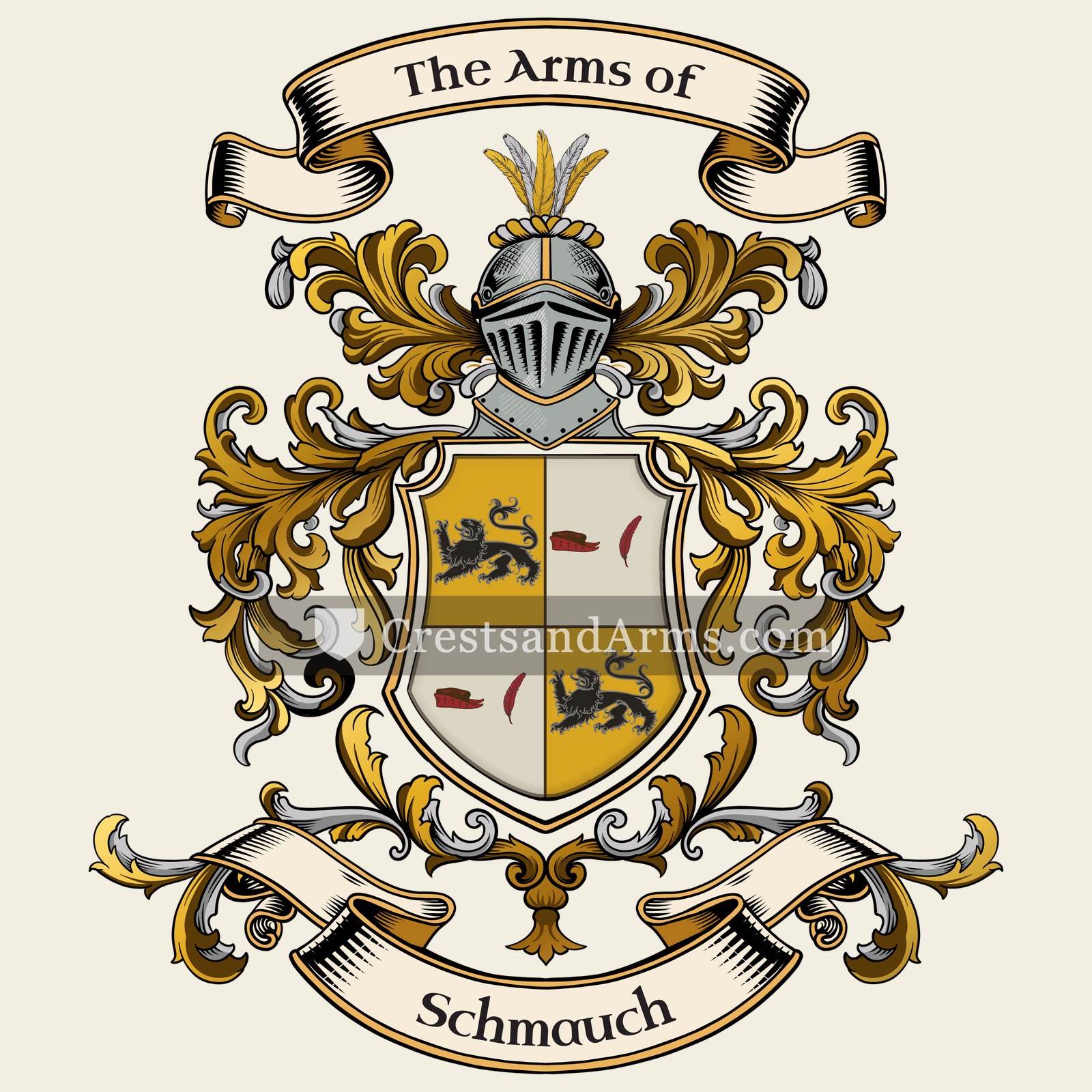 The Schmauch coat of arms