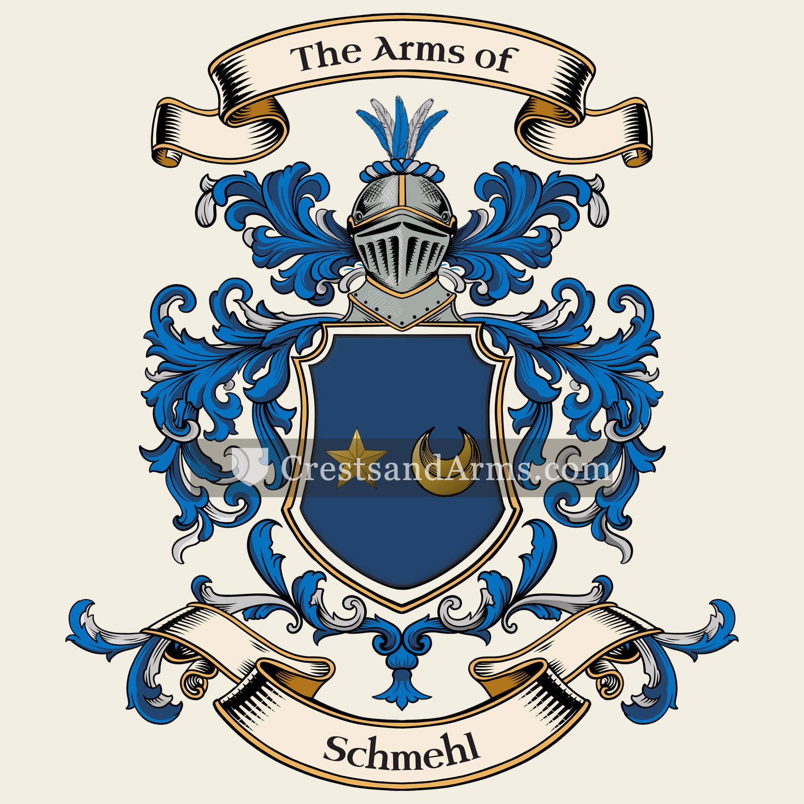 The Schmehl coat of arms