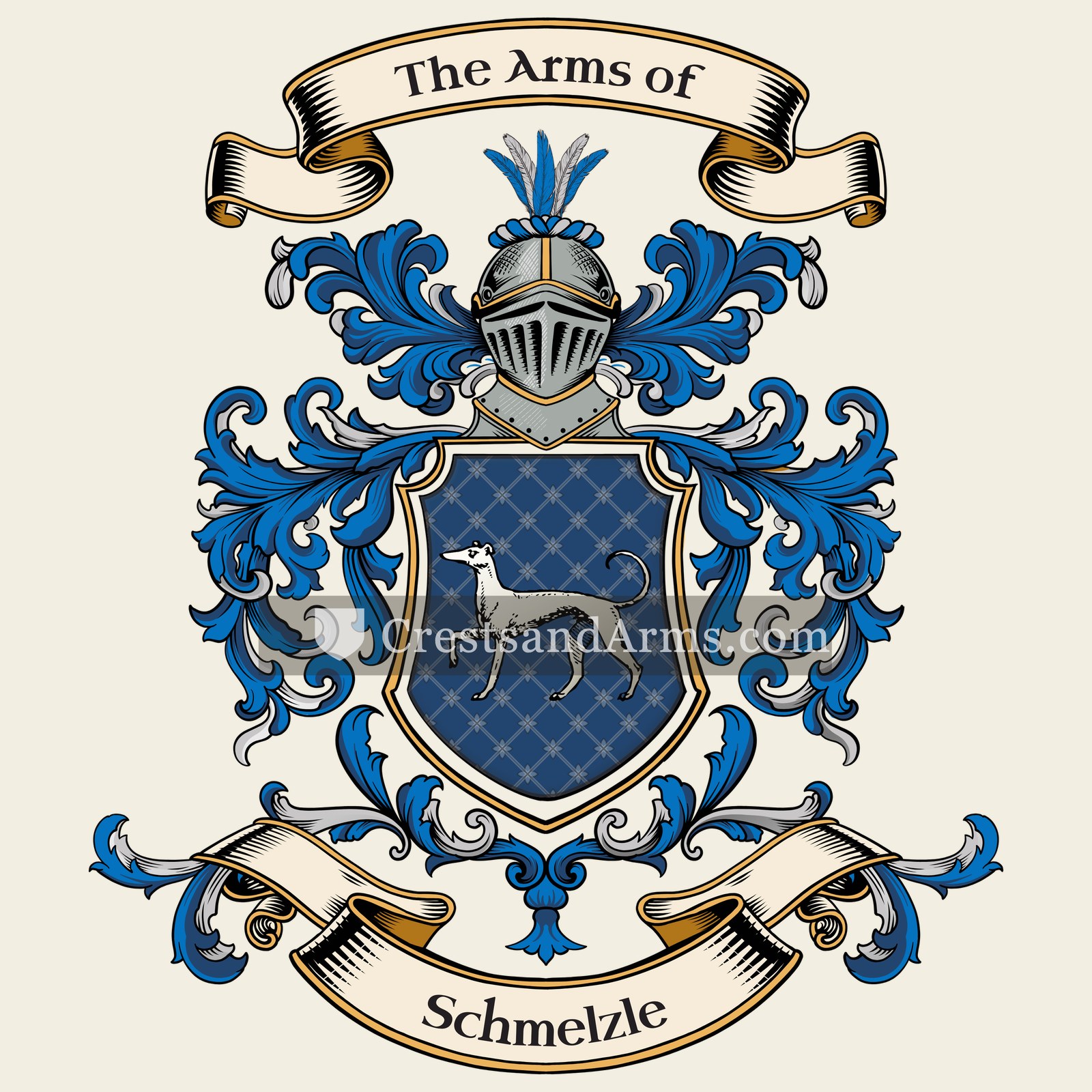 The Schmelzle coat of arms