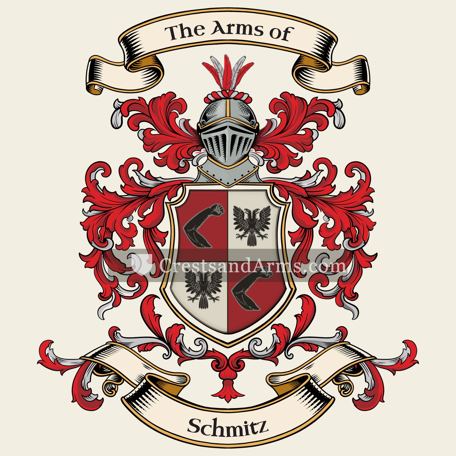 The Schmitz coat of arms