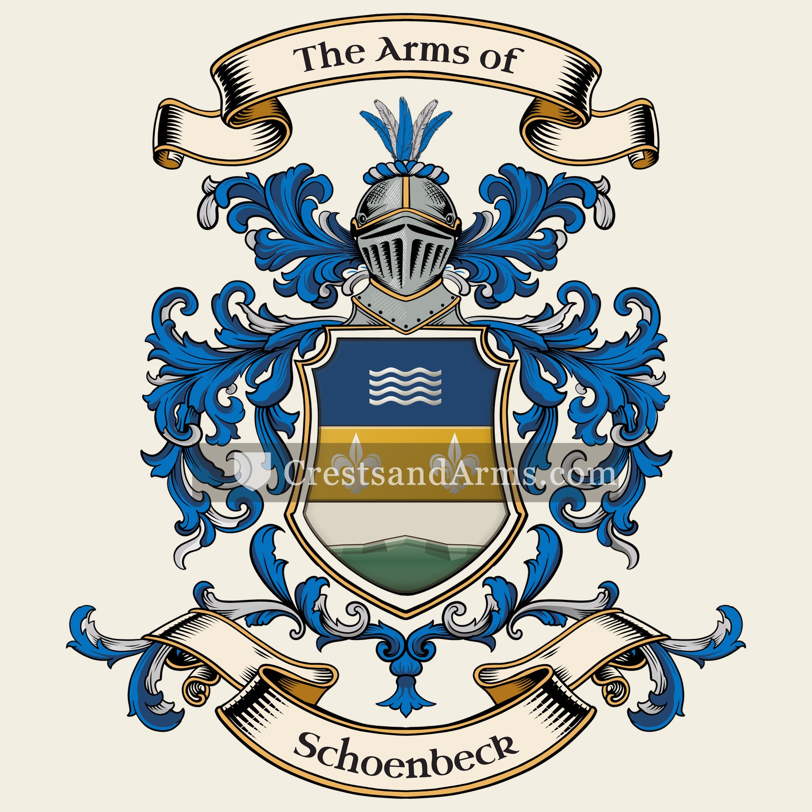 The Schoenbeck coat of arms
