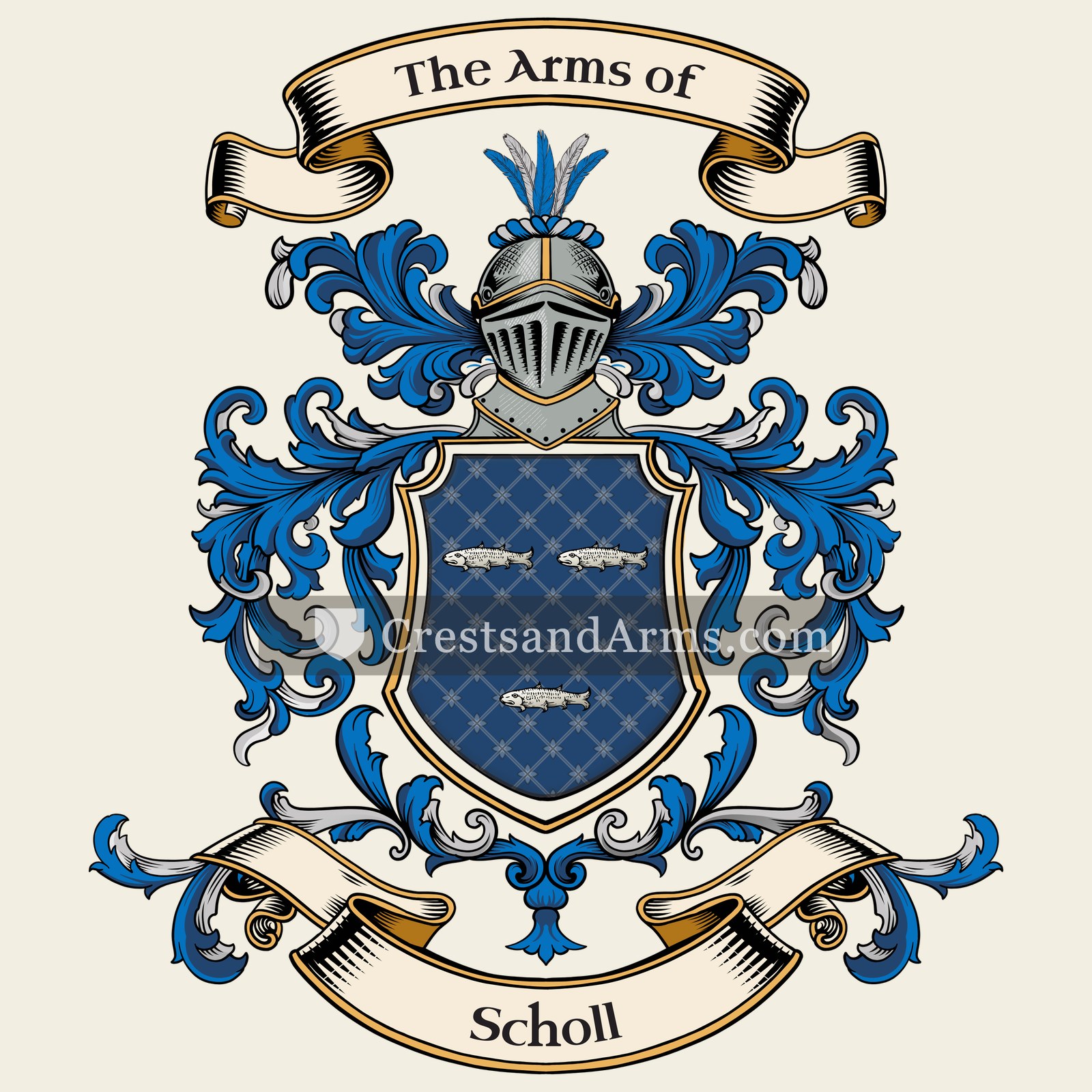 The Scholl coat of arms