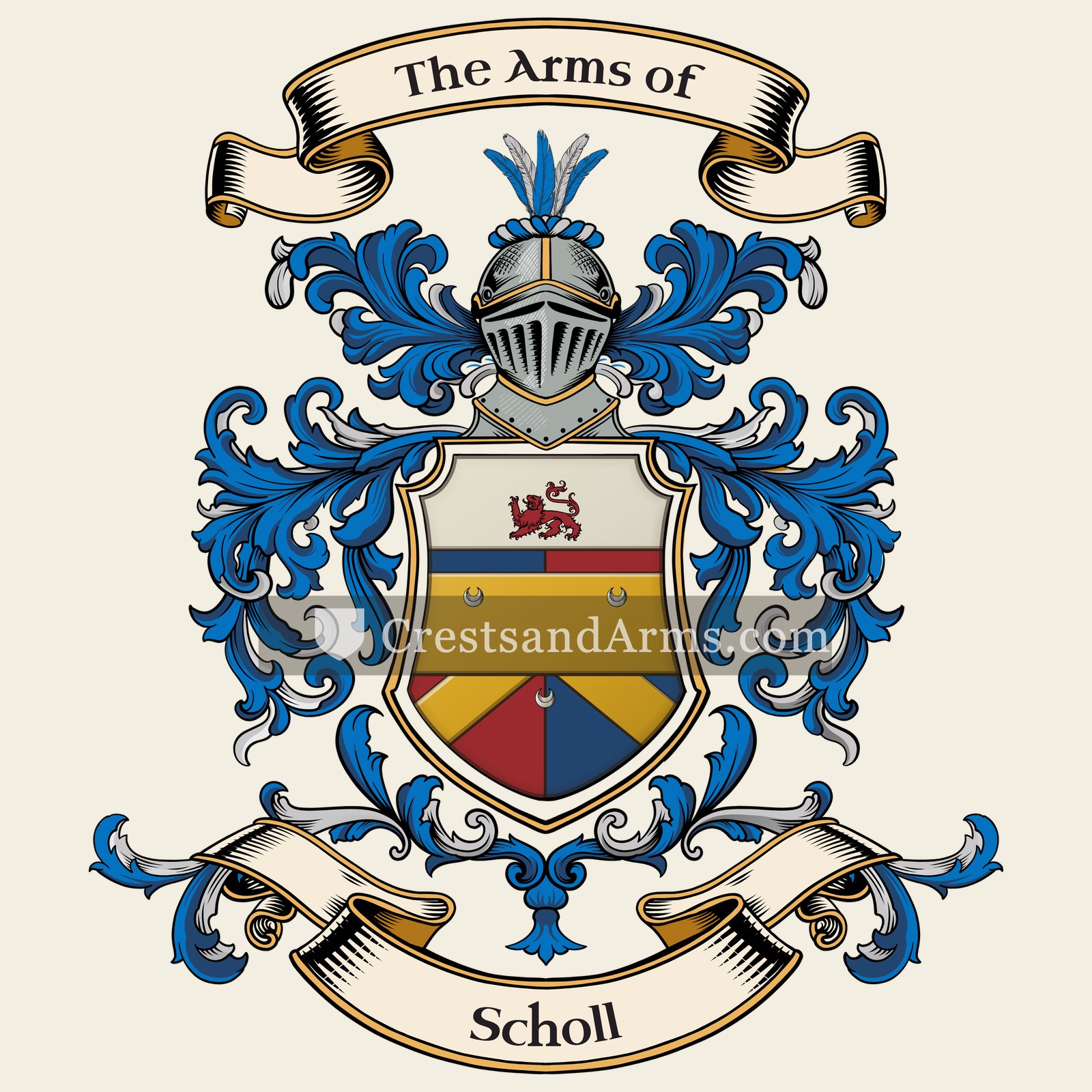 The Scholl coat of arms