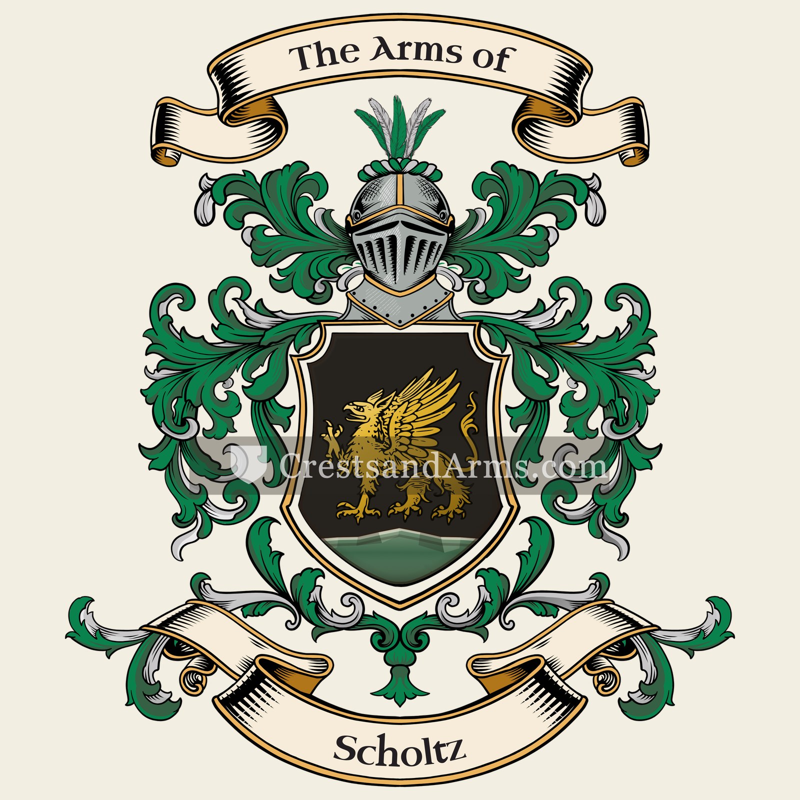 The Scholtz coat of arms