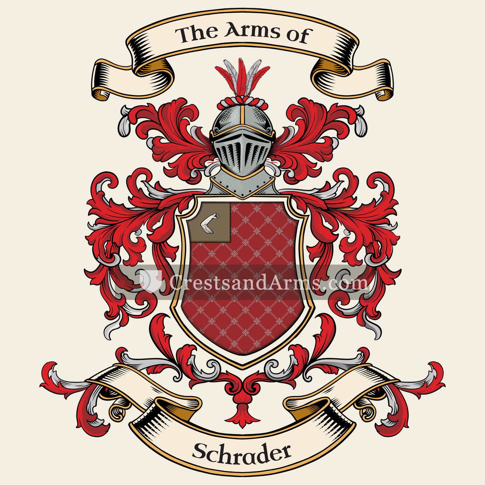 The Schrader coat of arms