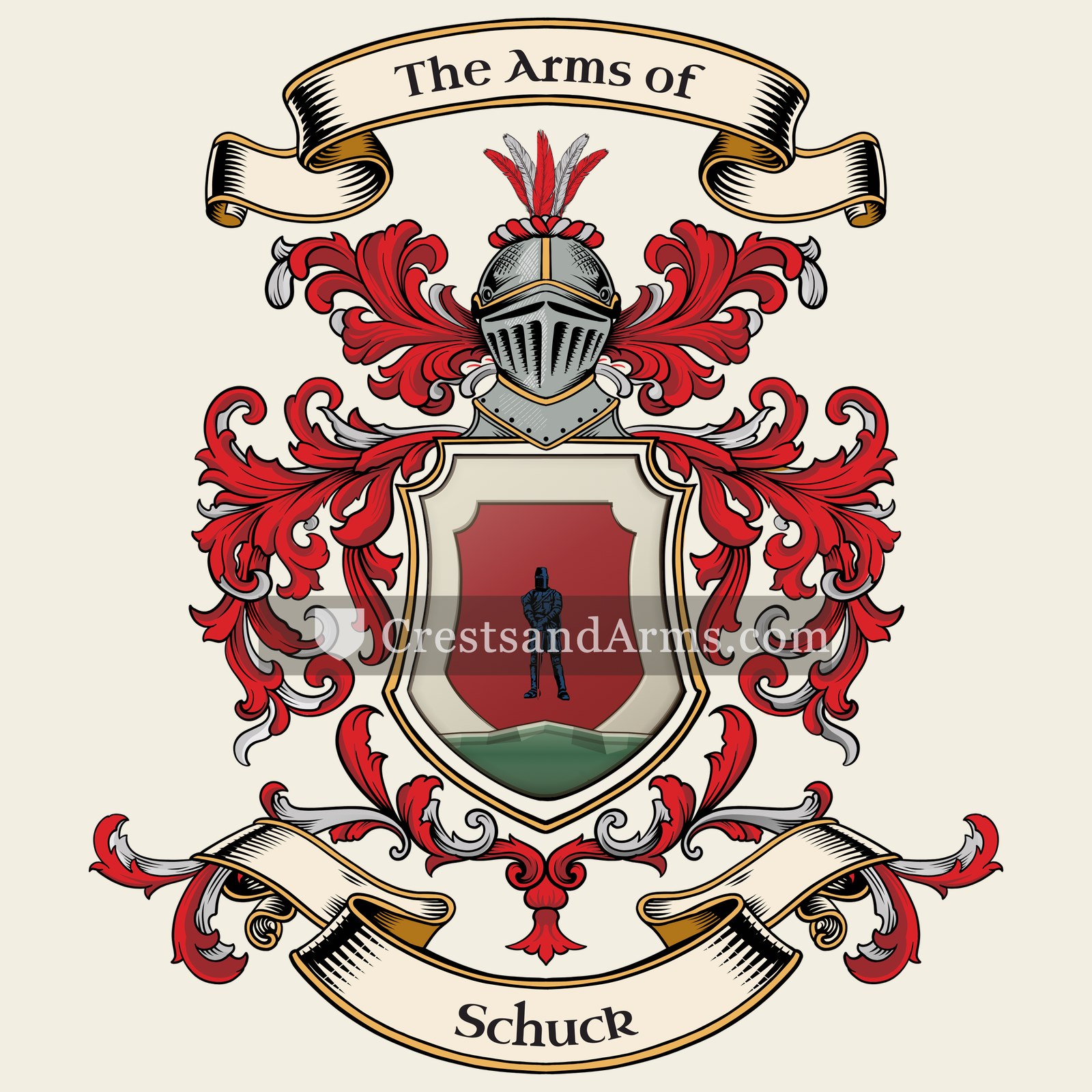 The Schuck coat of arms