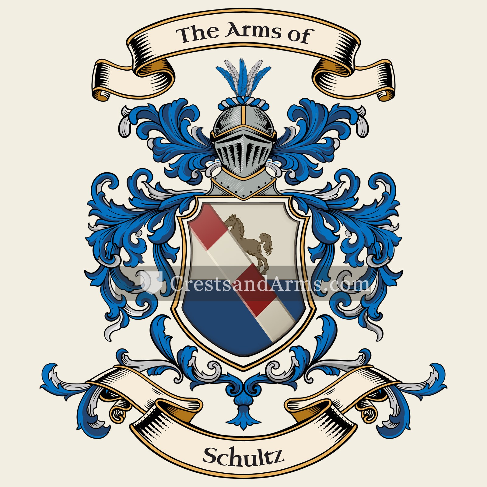The Schultz coat of arms