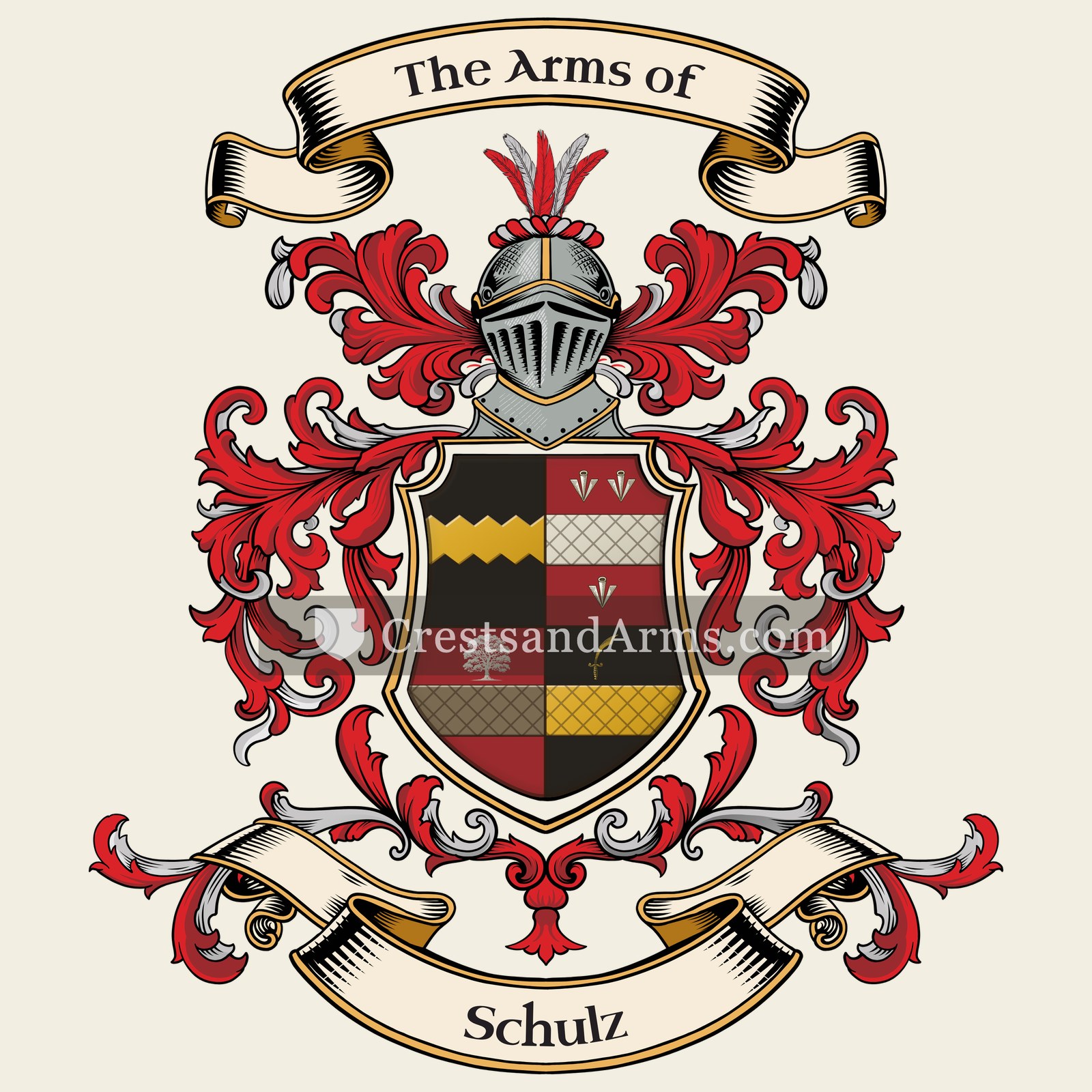 The Schulz coat of arms