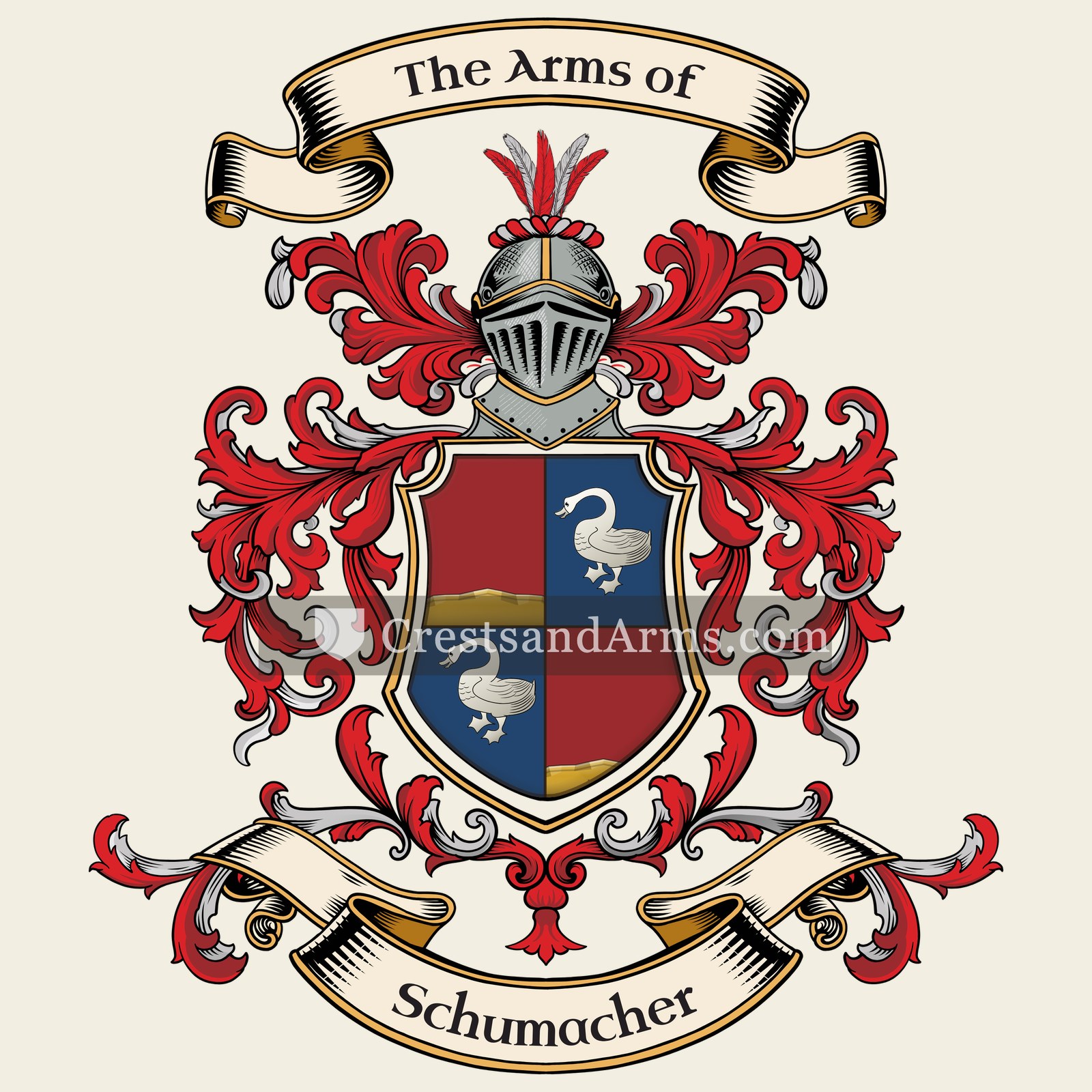 The arms