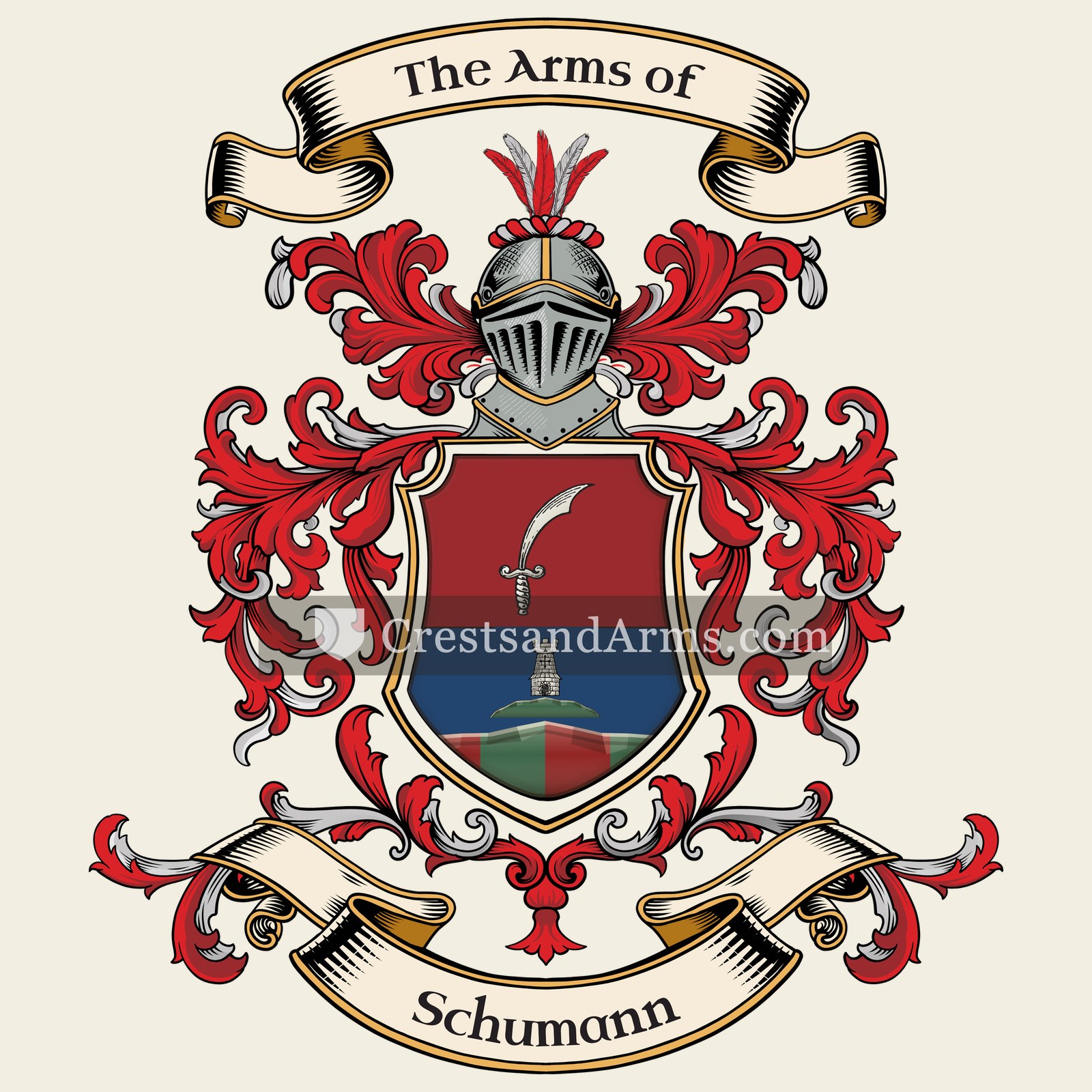 The Schumann coat of arms