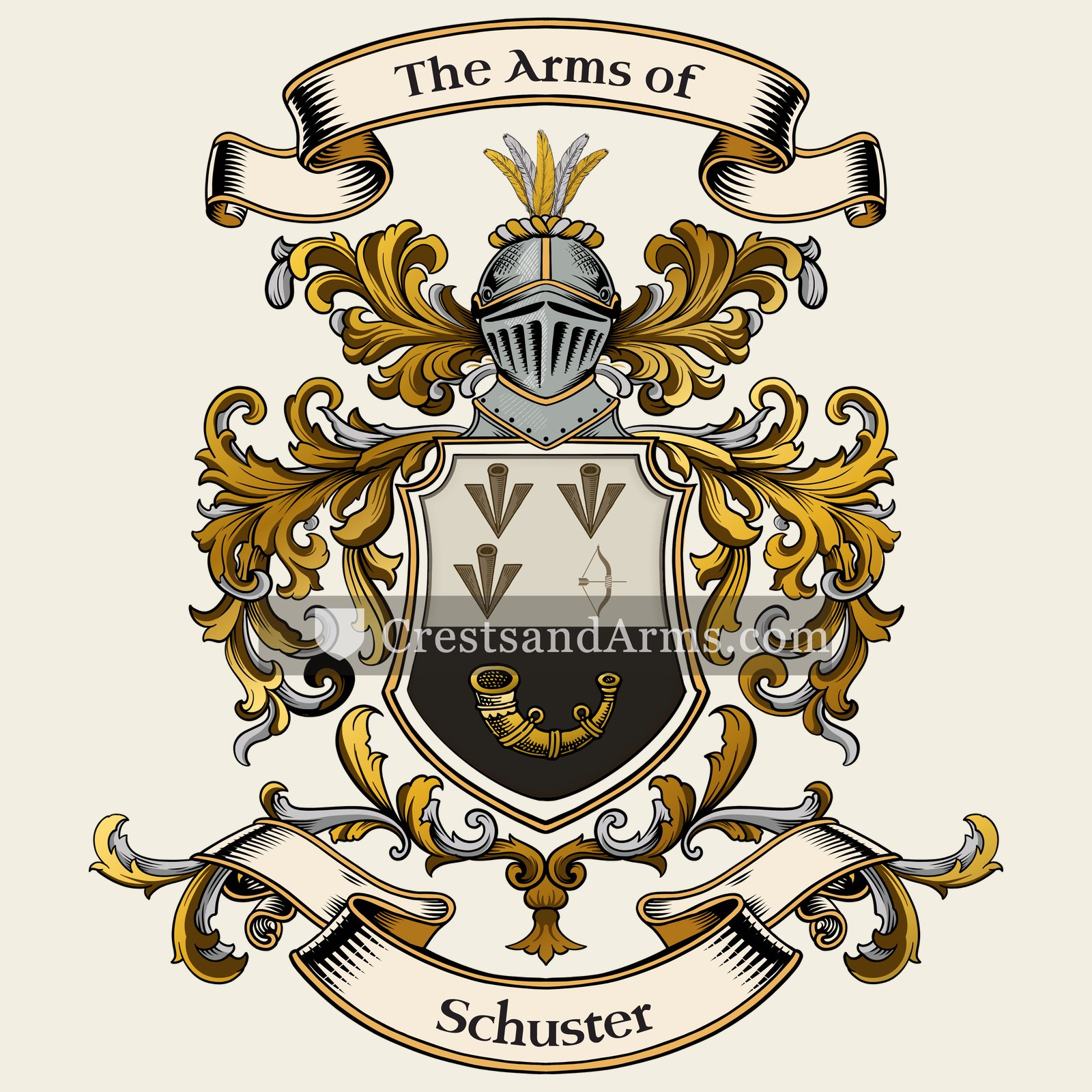 The Schuster coat of arms