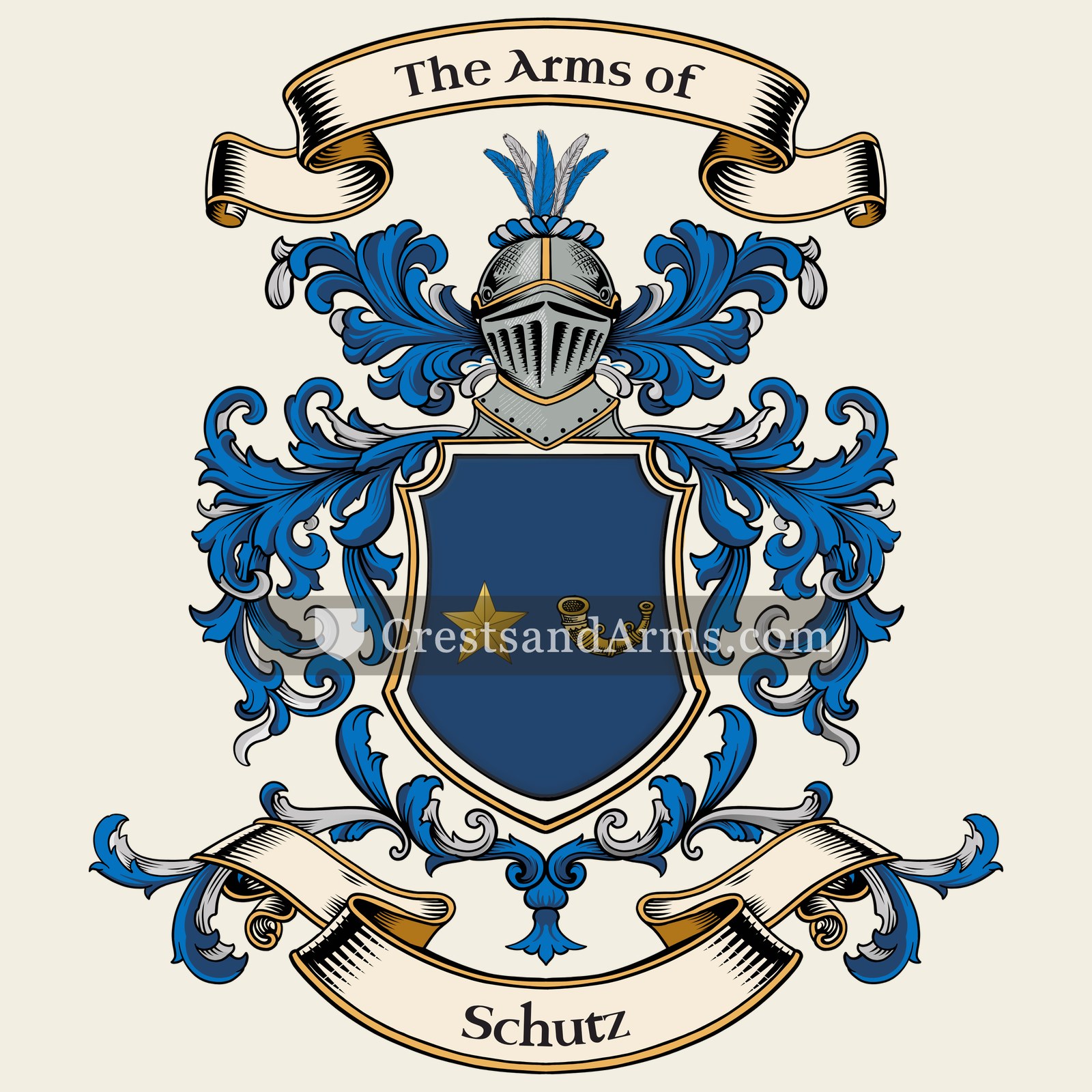 The Schutz coat of arms