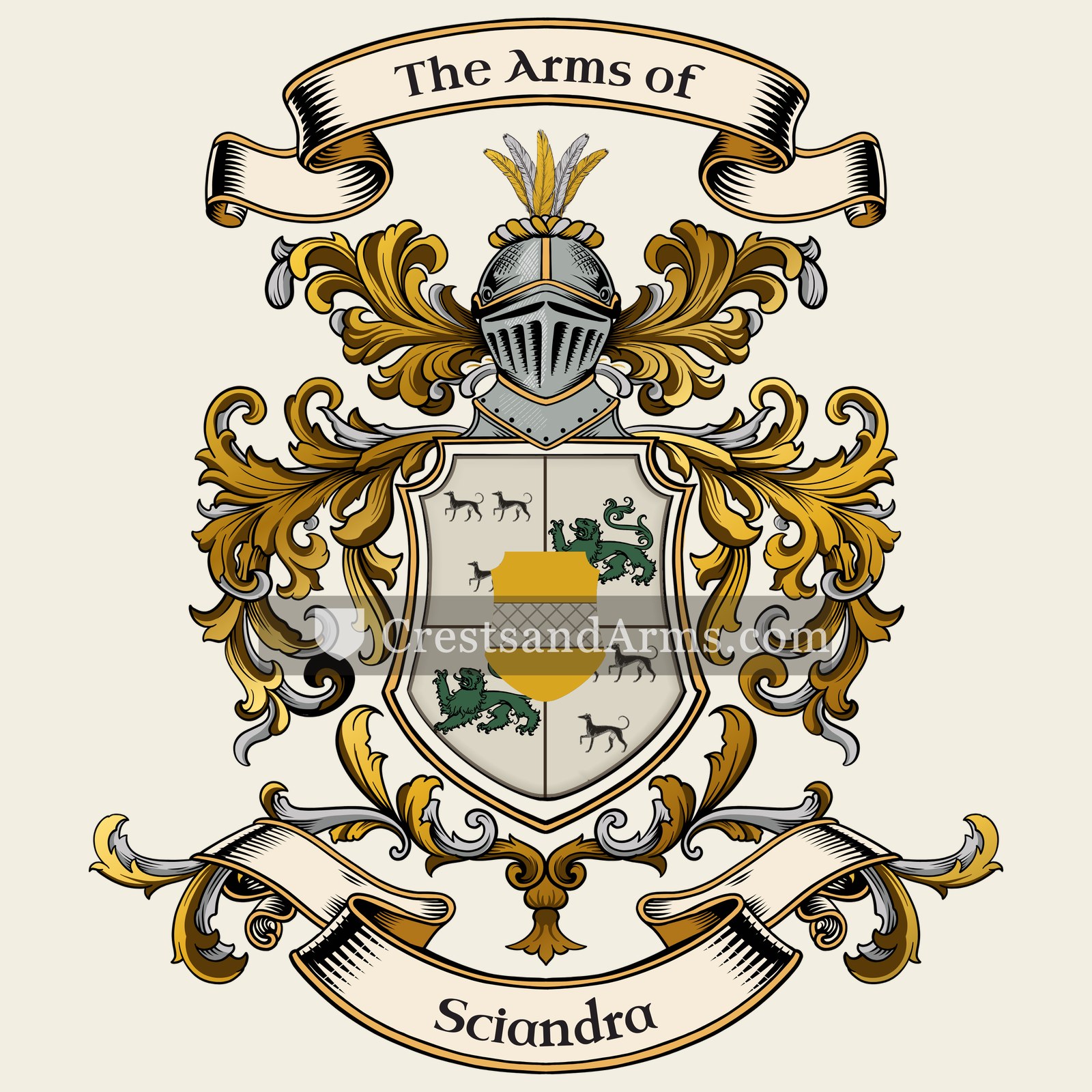 The Sciandra coat of arms