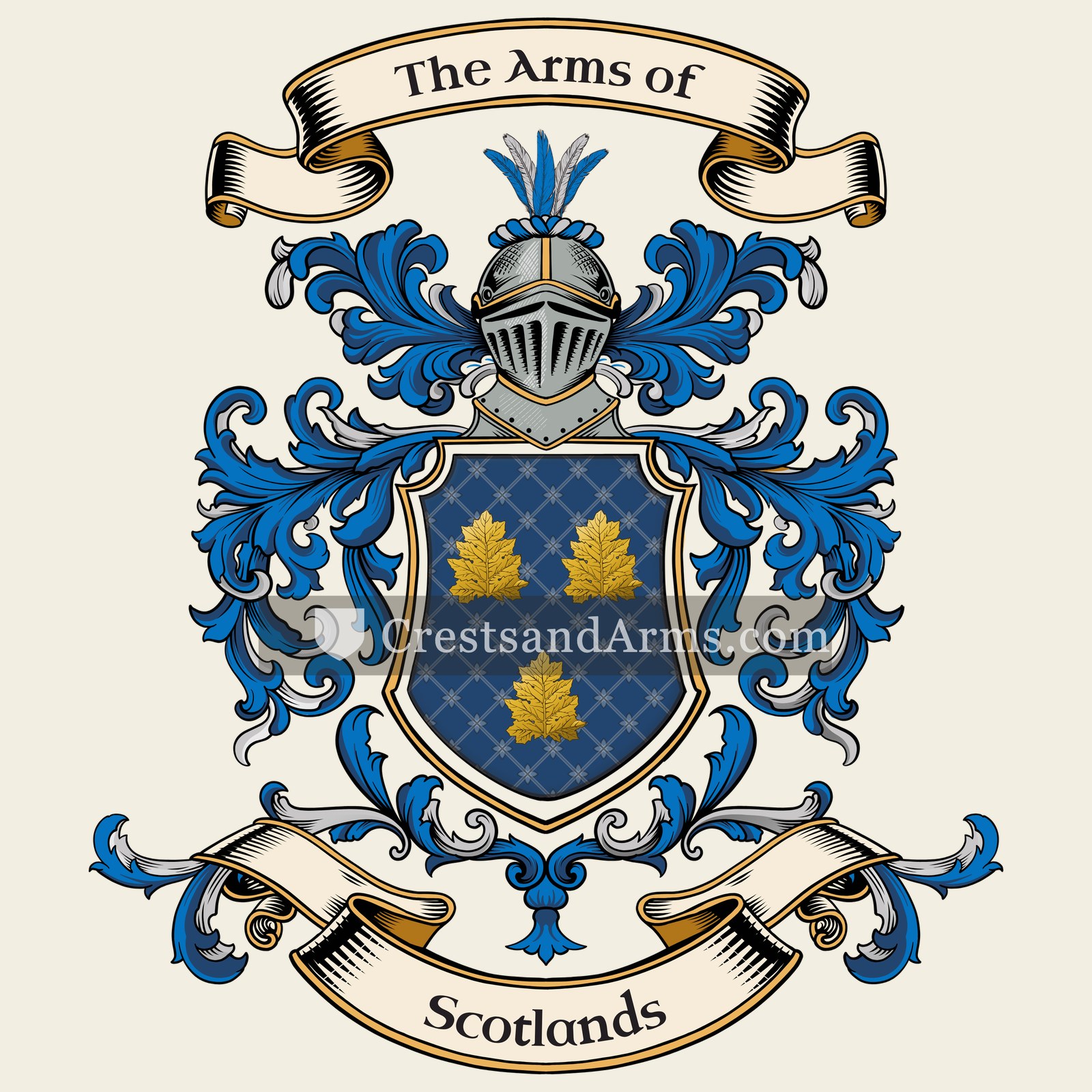 The Scotlands coat of arms