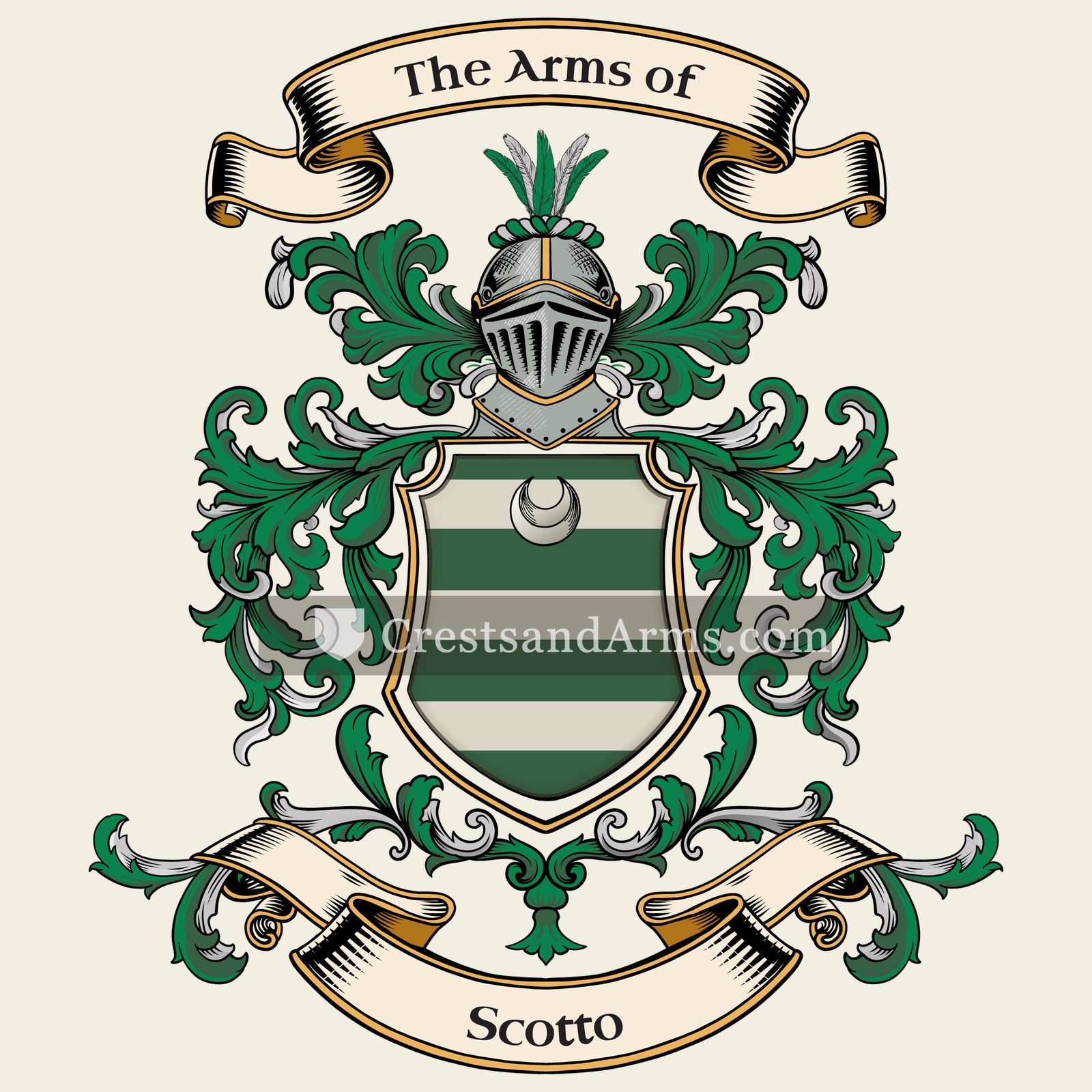 The Scotto coat of arms