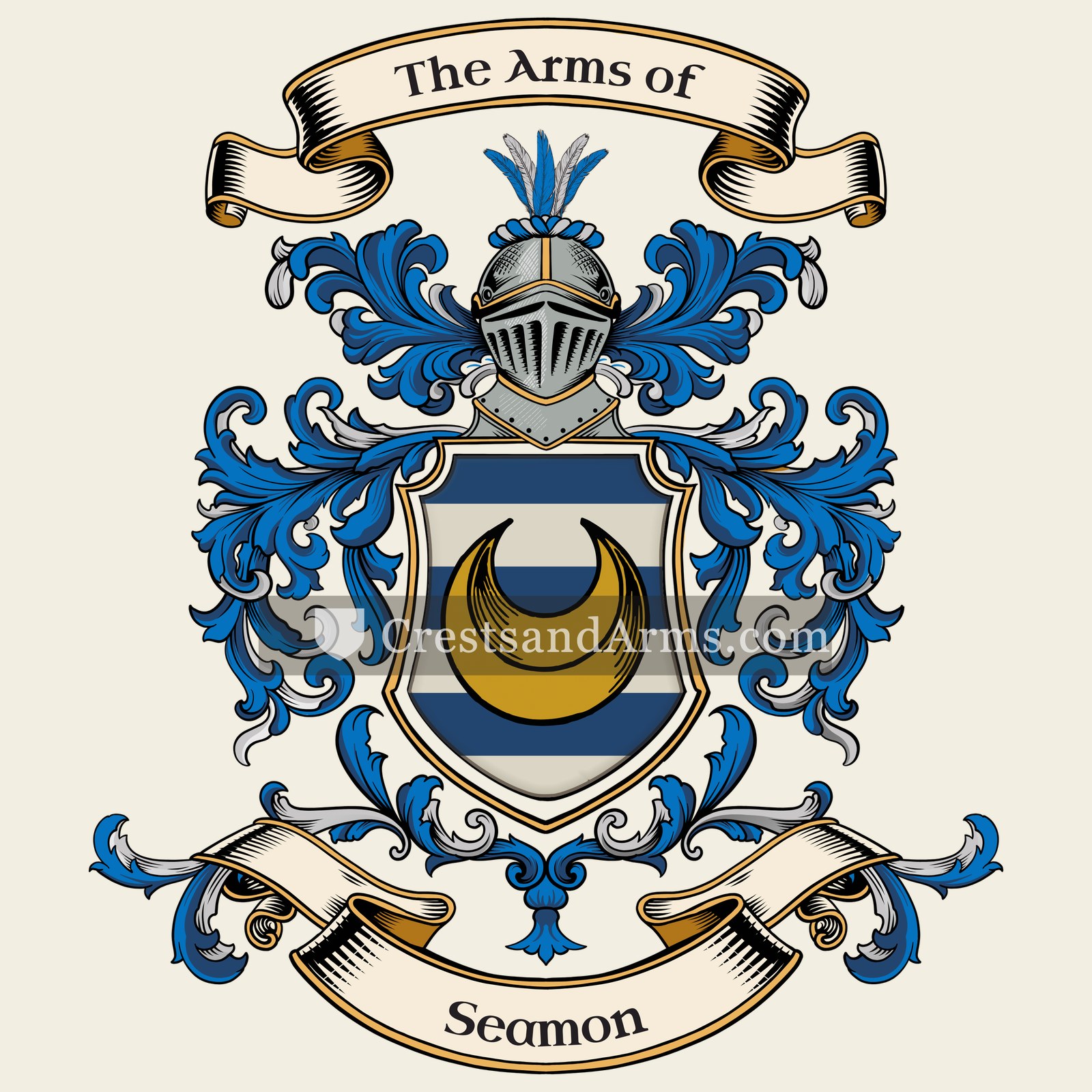 The Seamon coat of arms