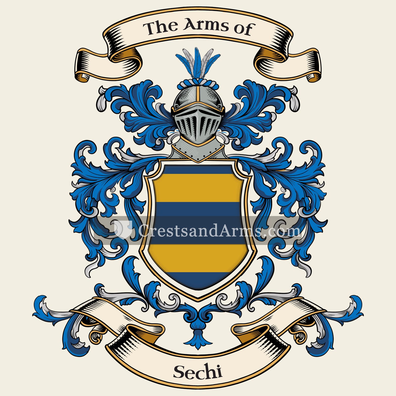 The Sechi coat of arms