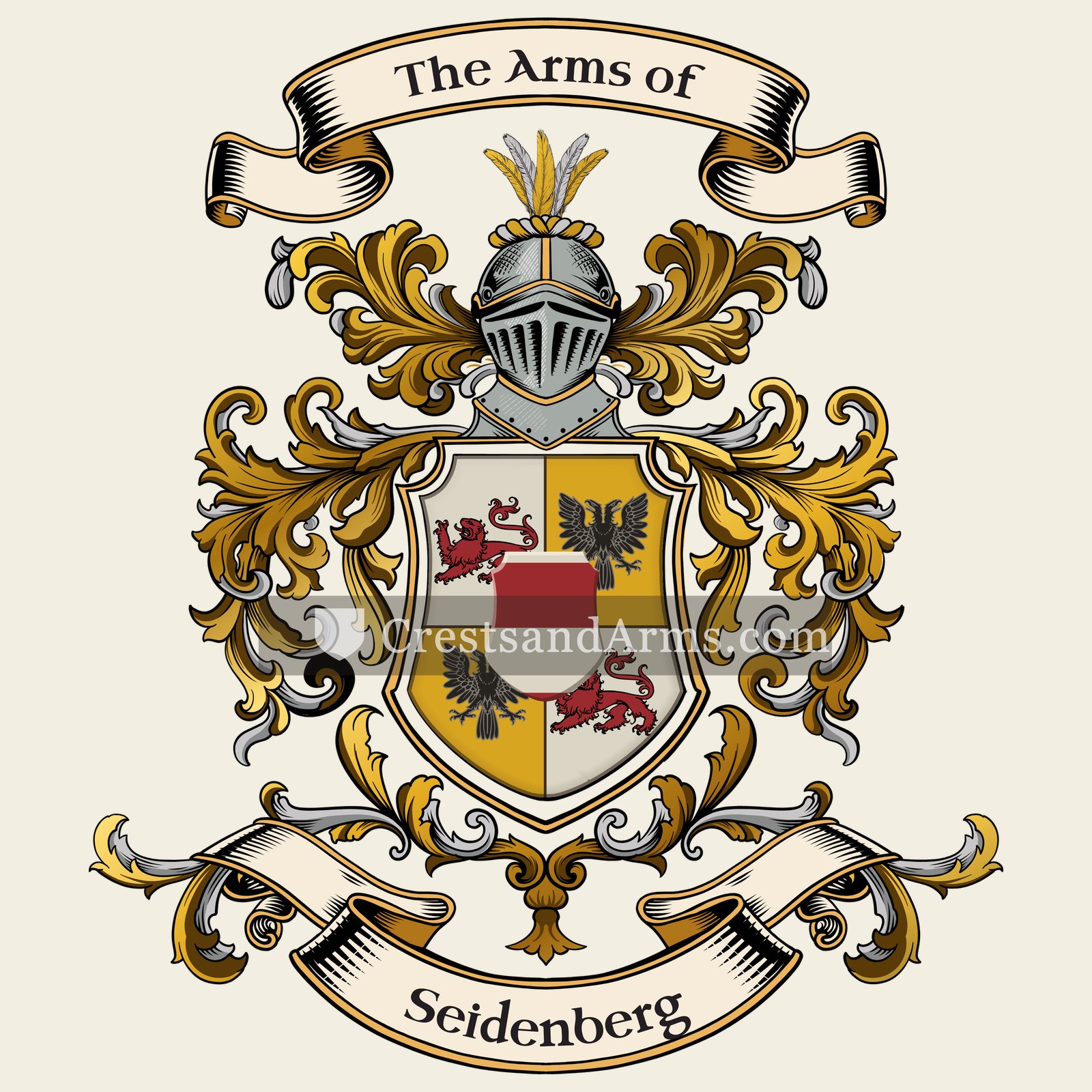 The Seidenberg coat of arms