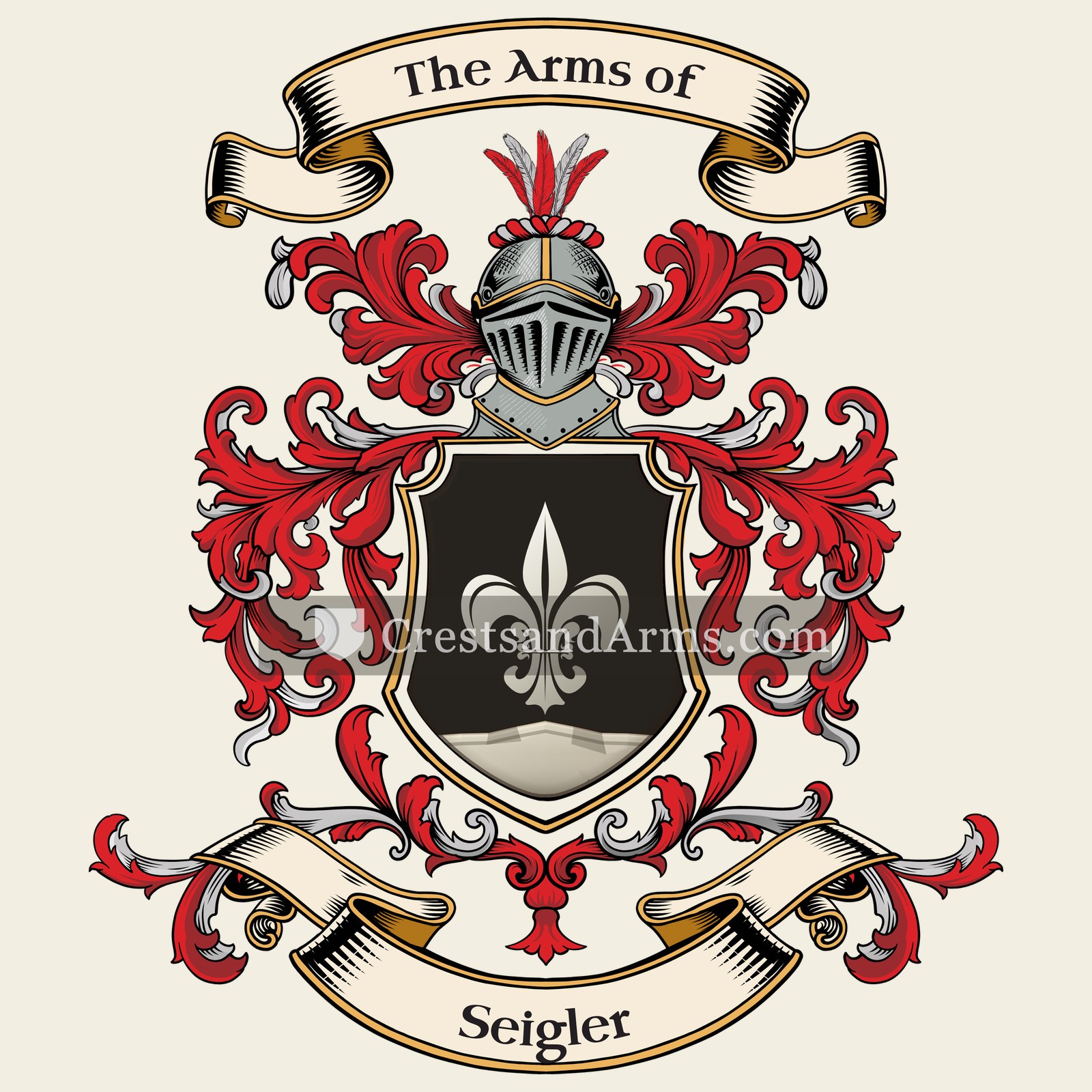 The Seigler coat of arms
