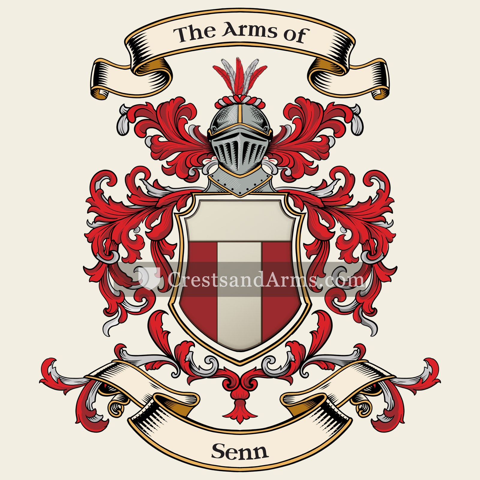 The Senn coat of arms