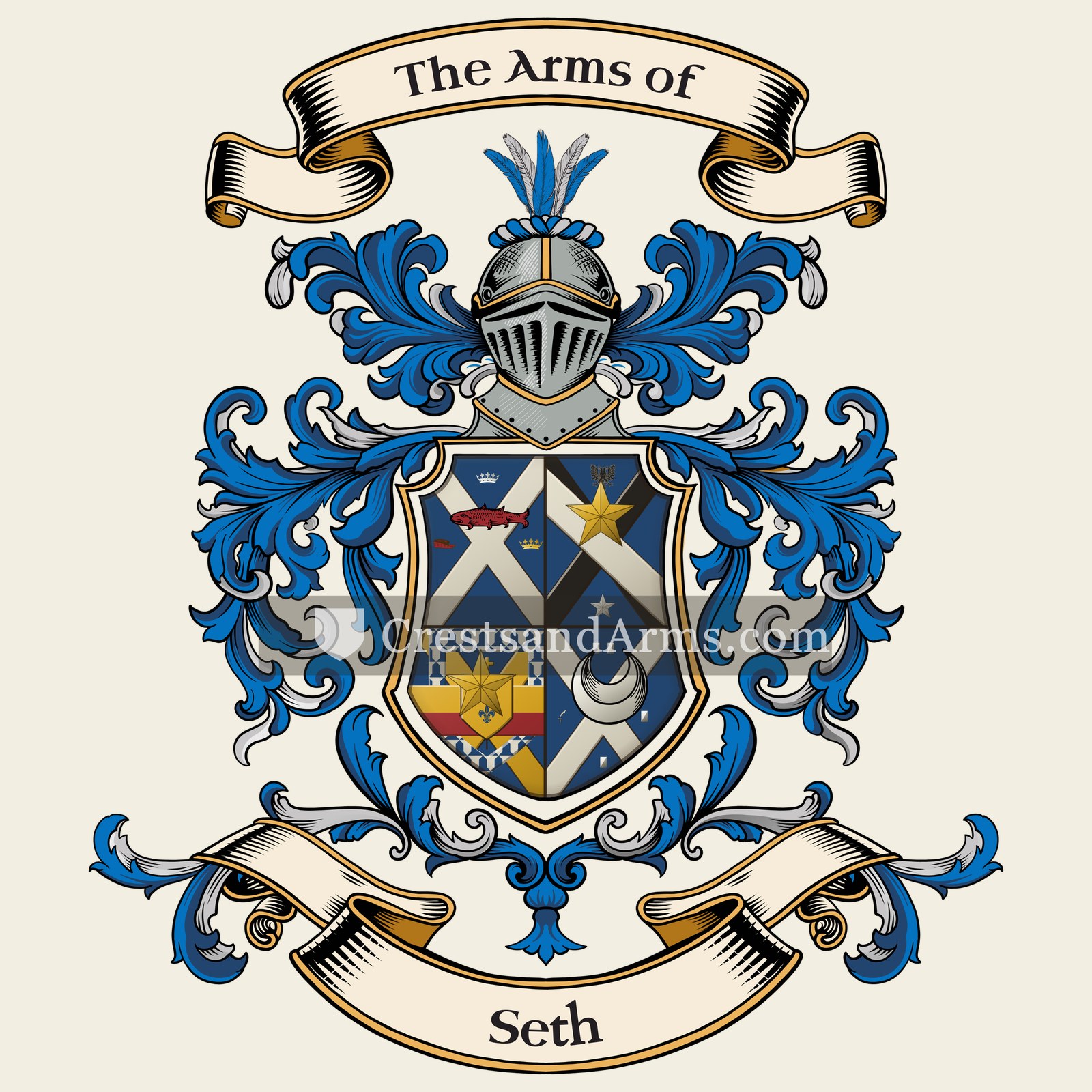The Seth coat of arms