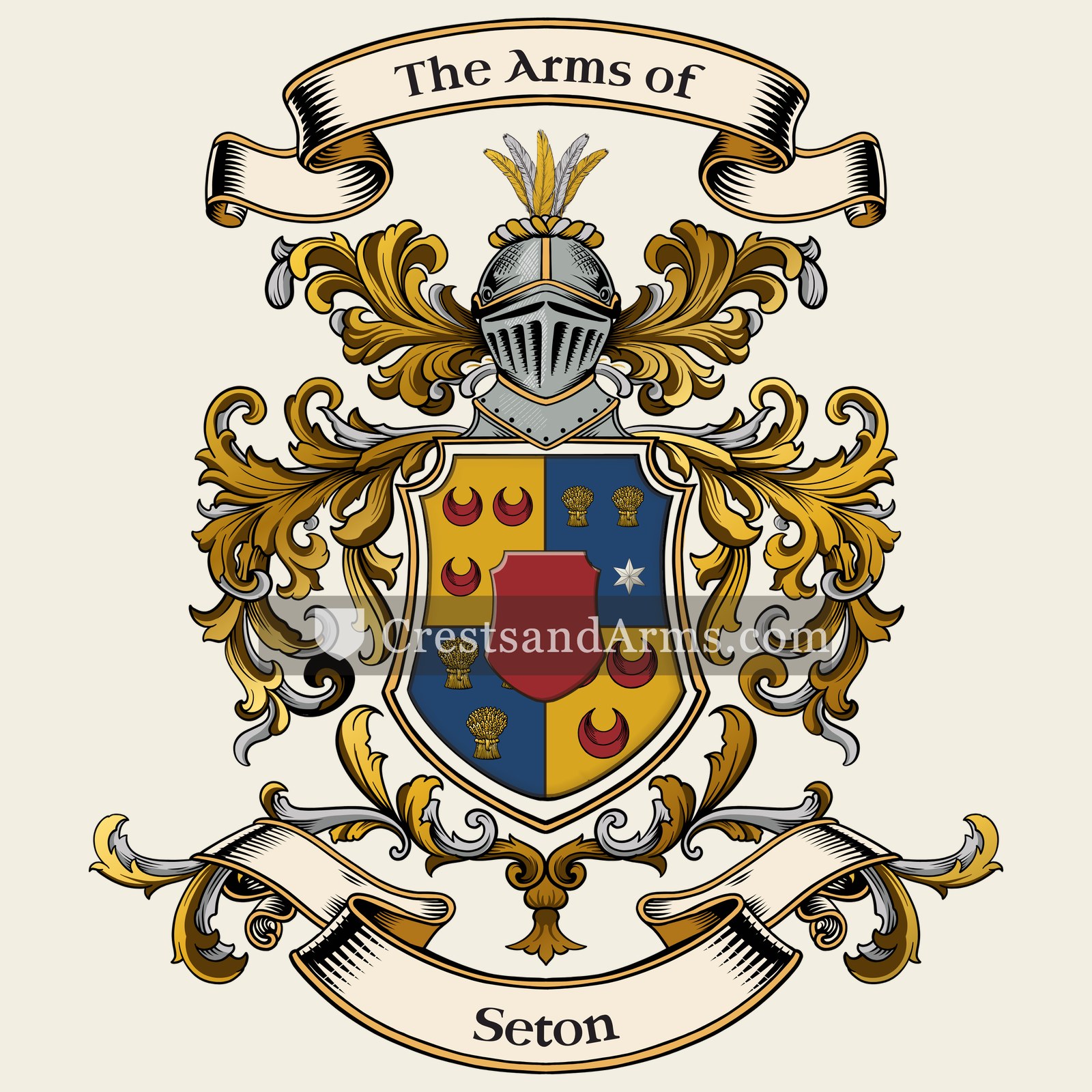 The Seton coat of arms