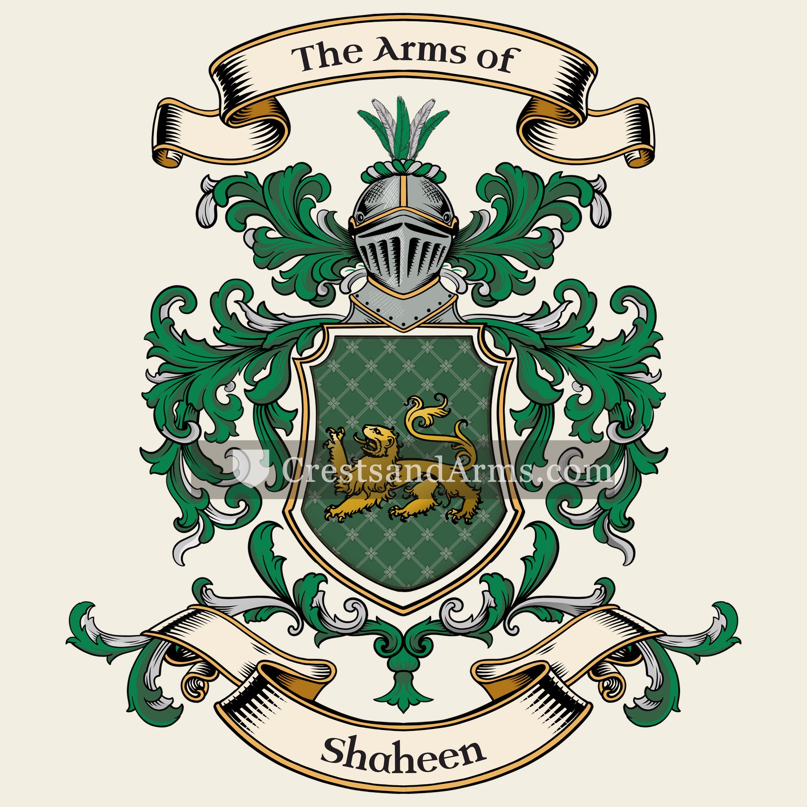The Shaheen coat of arms