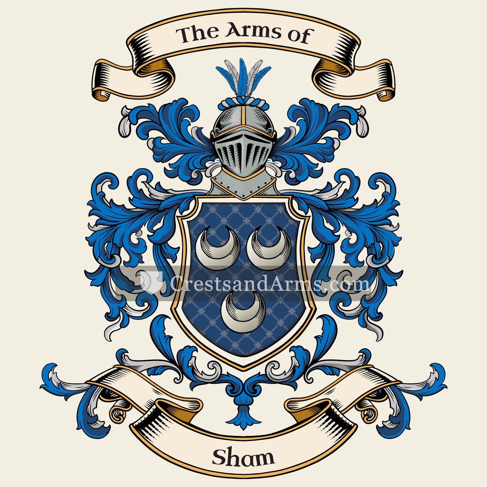 The Sham coat of arms