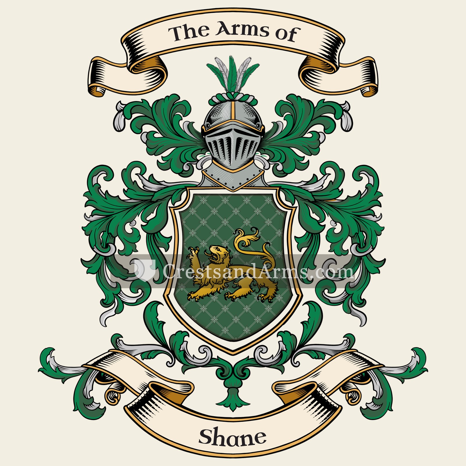 The Shane coat of arms