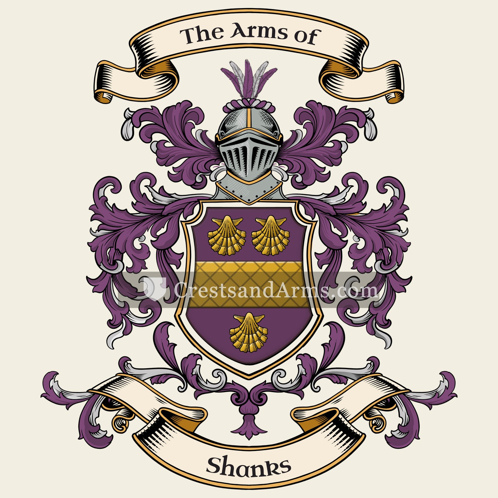 The Shanks coat of arms