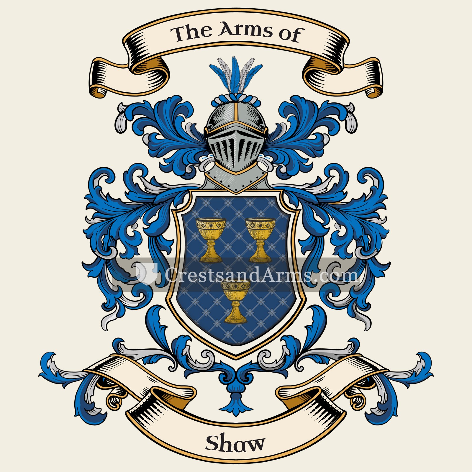 The Shaw coat of arms