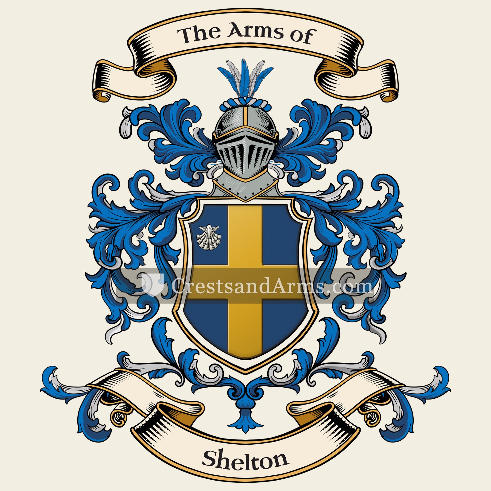The Shelton coat of arms