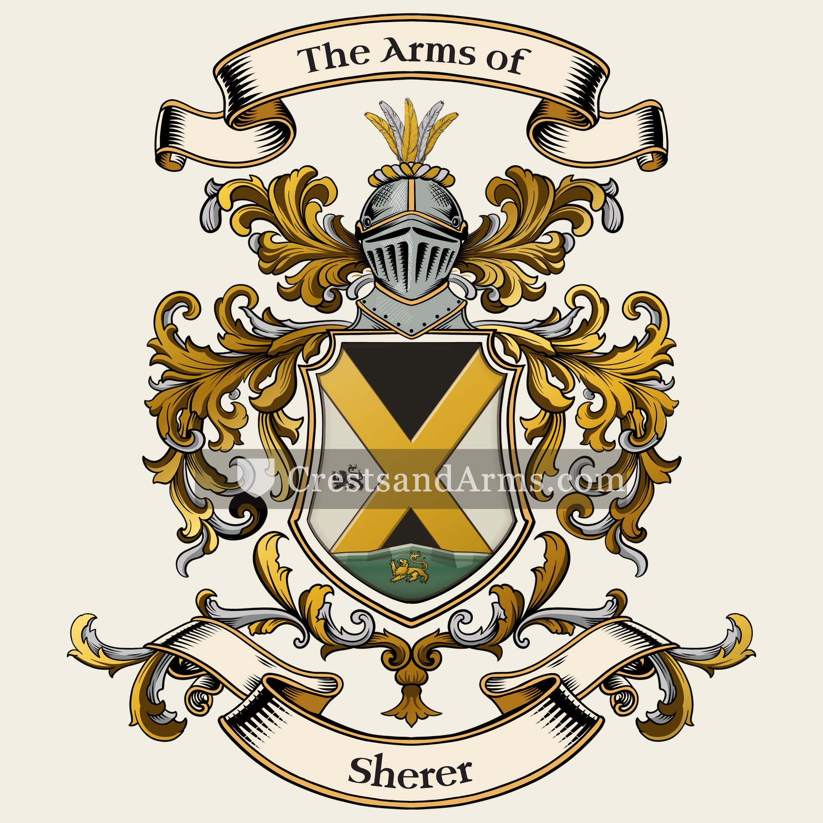 The Sherer coat of arms