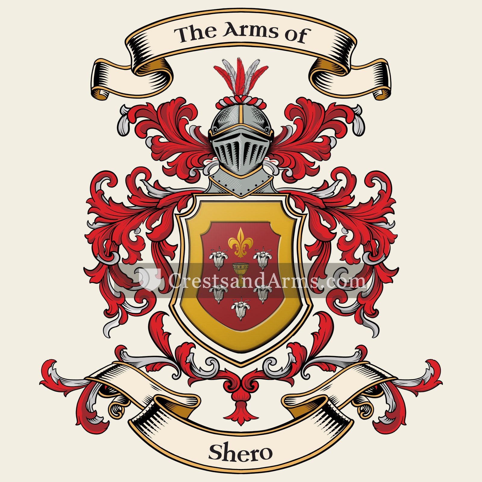 The Shero coat of arms