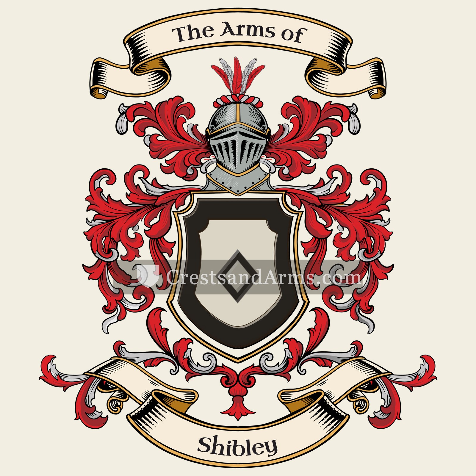 The Shibley coat of arms