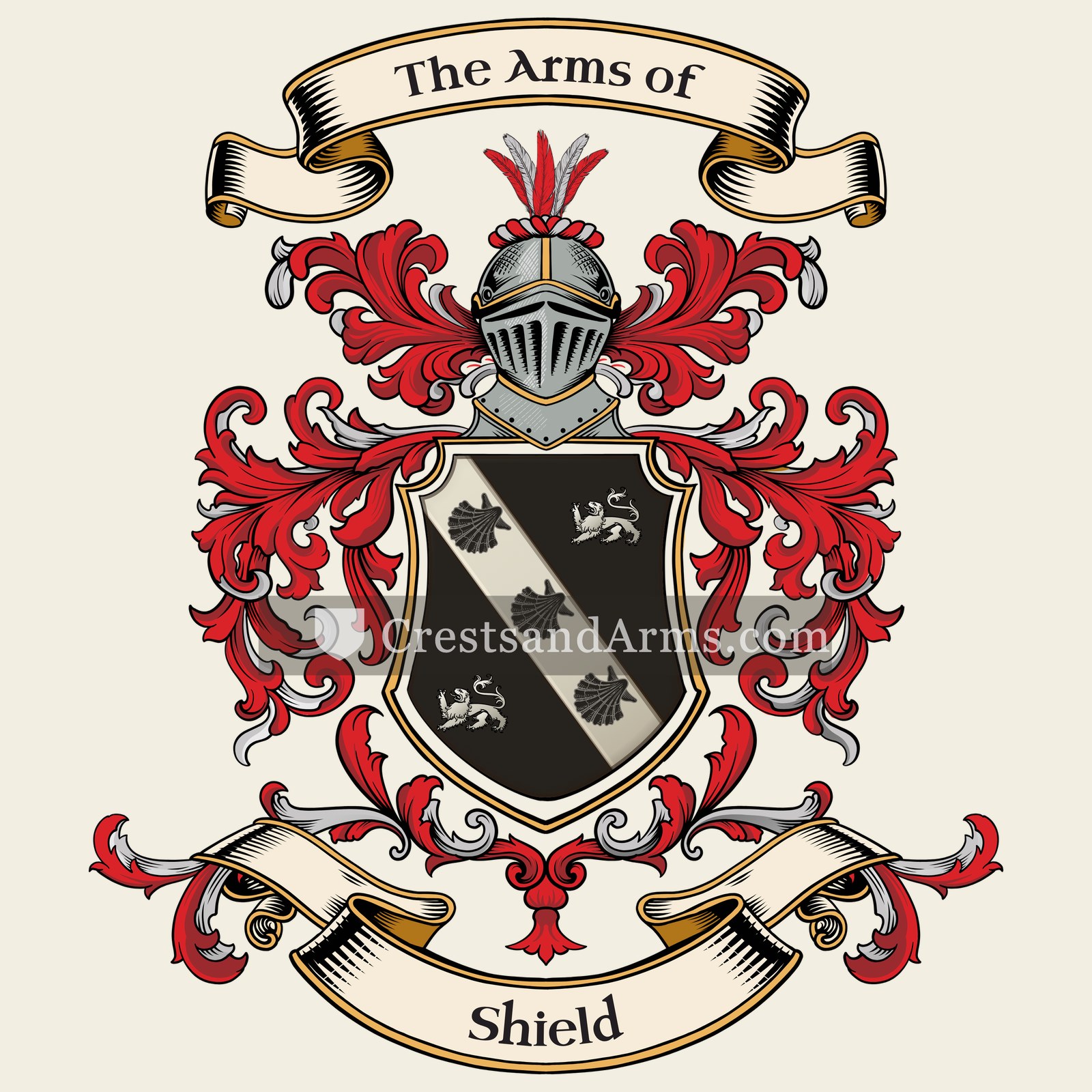 The Shield coat of arms