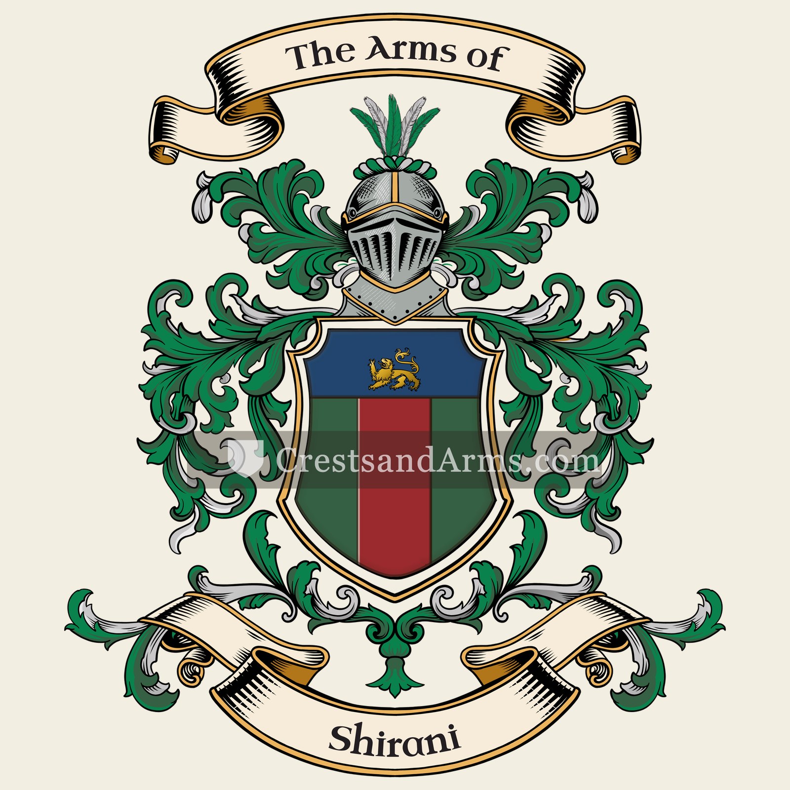 The Shirani coat of arms