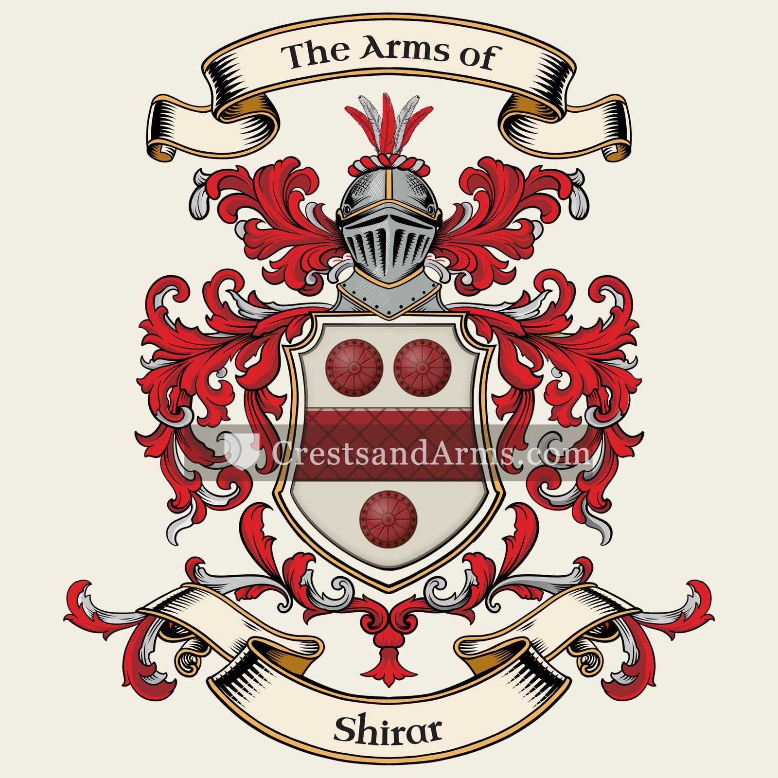 The Shirar coat of arms
