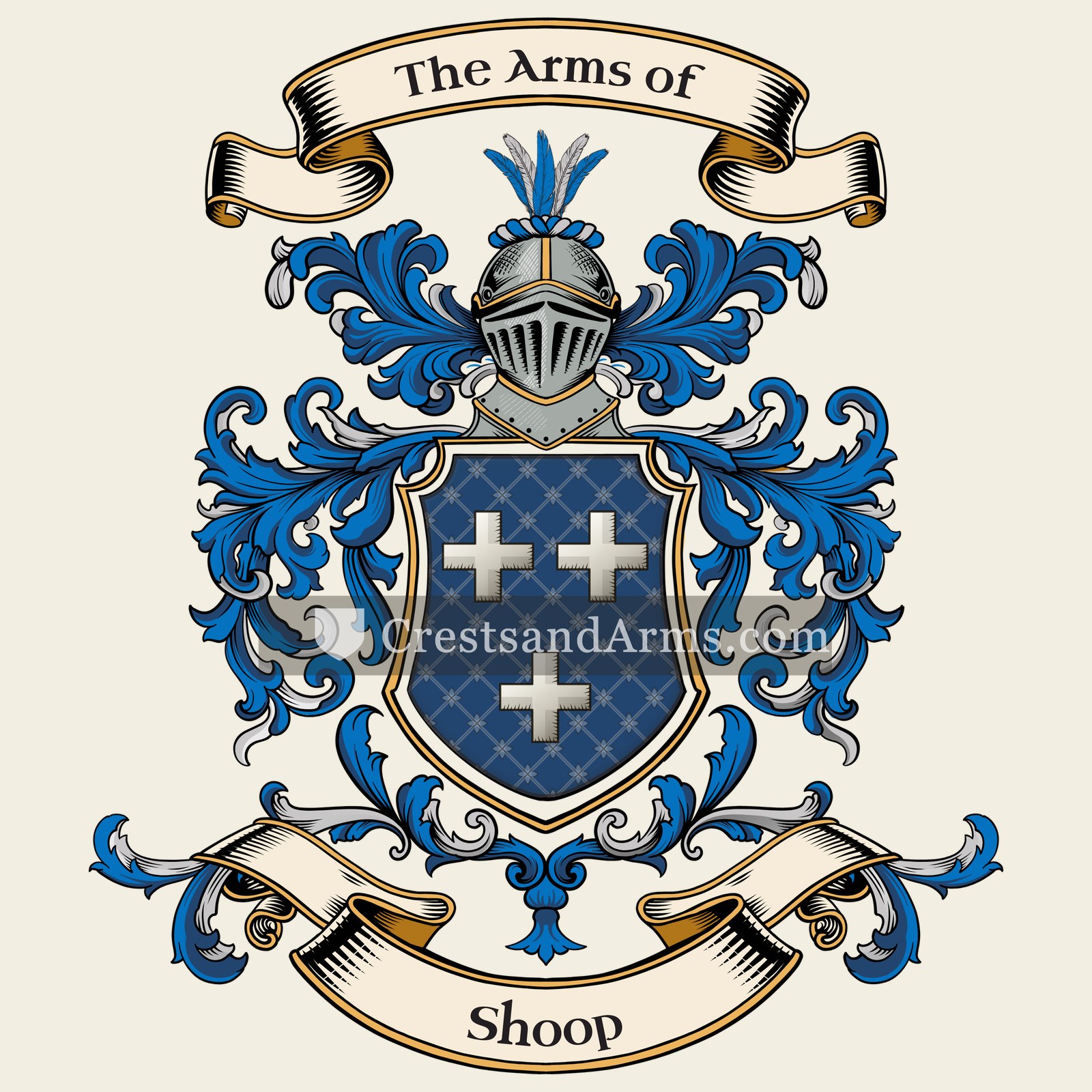 The Shoop coat of arms