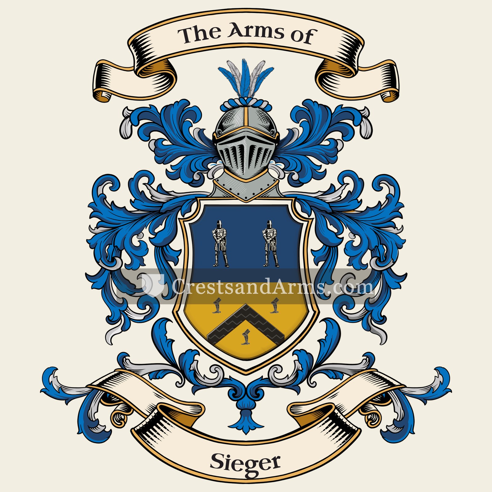 The Sieger coat of arms