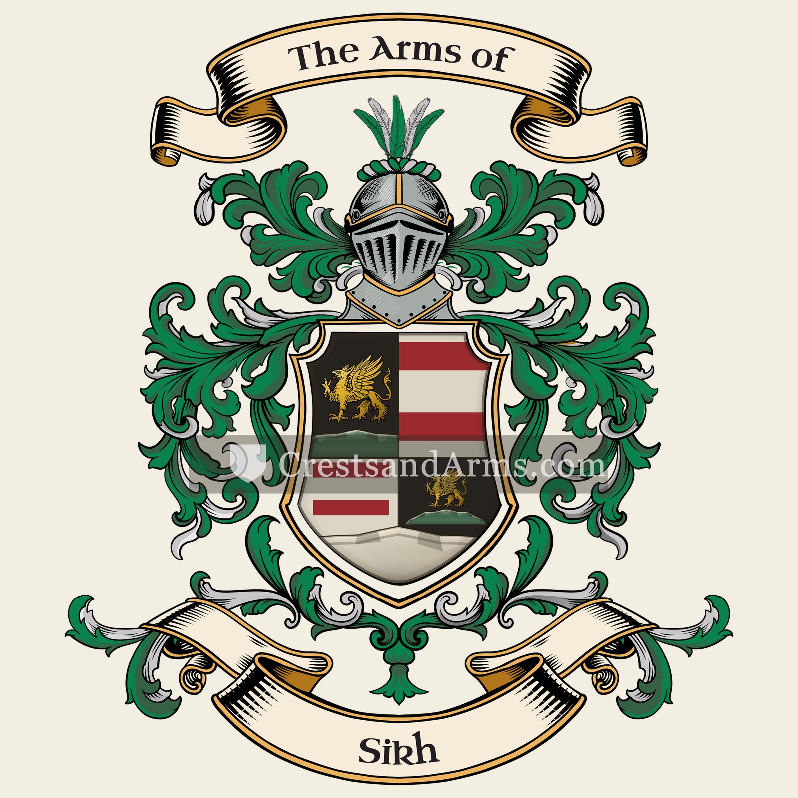 The arms