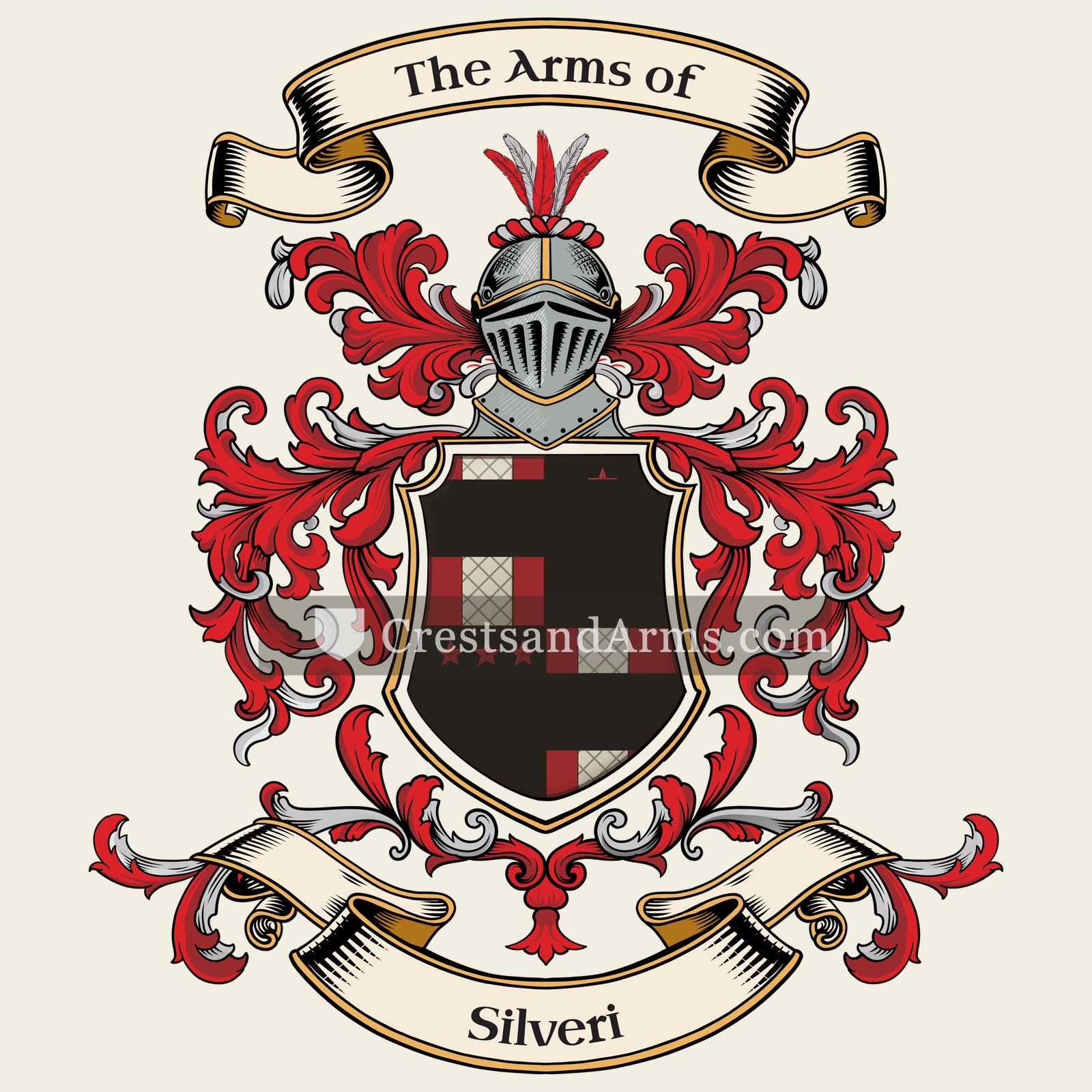 The Silveri coat of arms