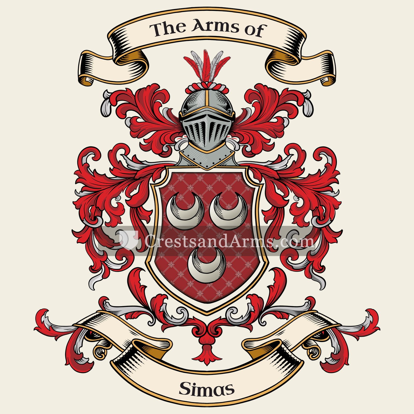 The Simas coat of arms