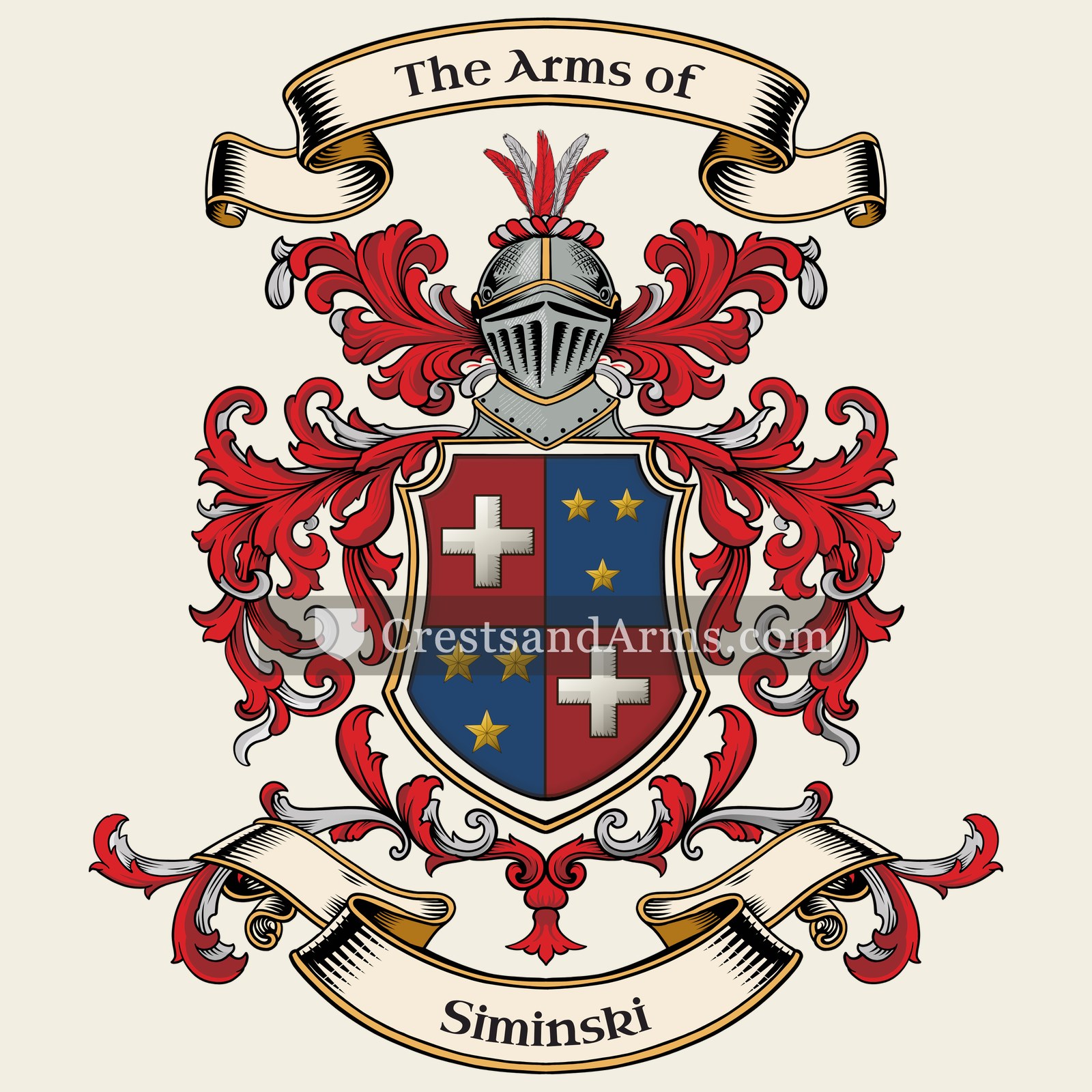 The Siminski coat of arms