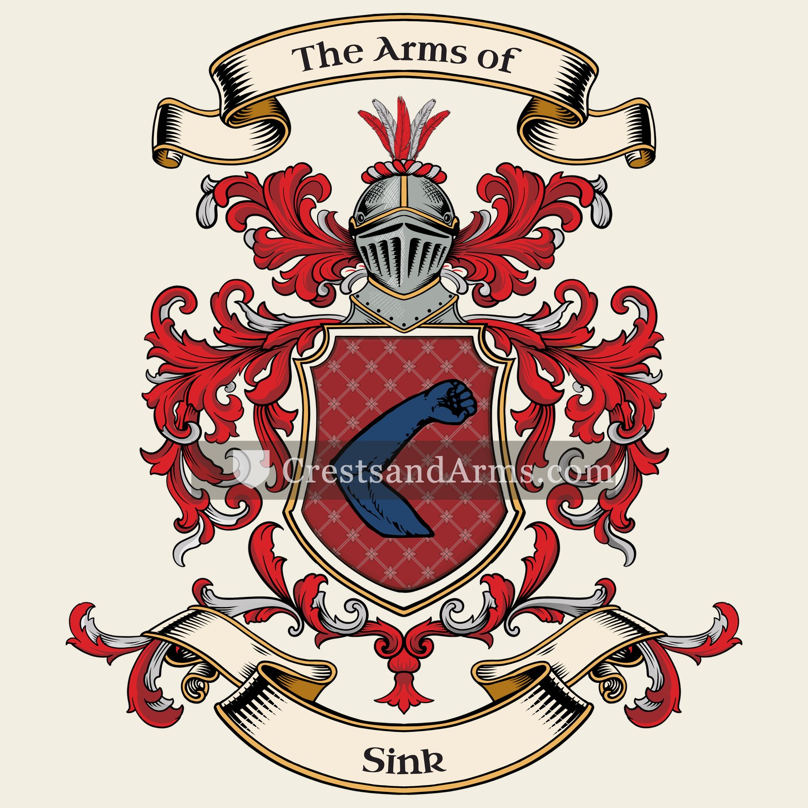 The arms