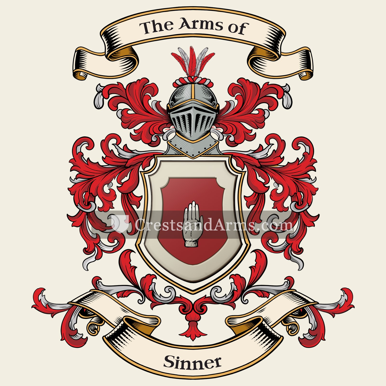 The arms