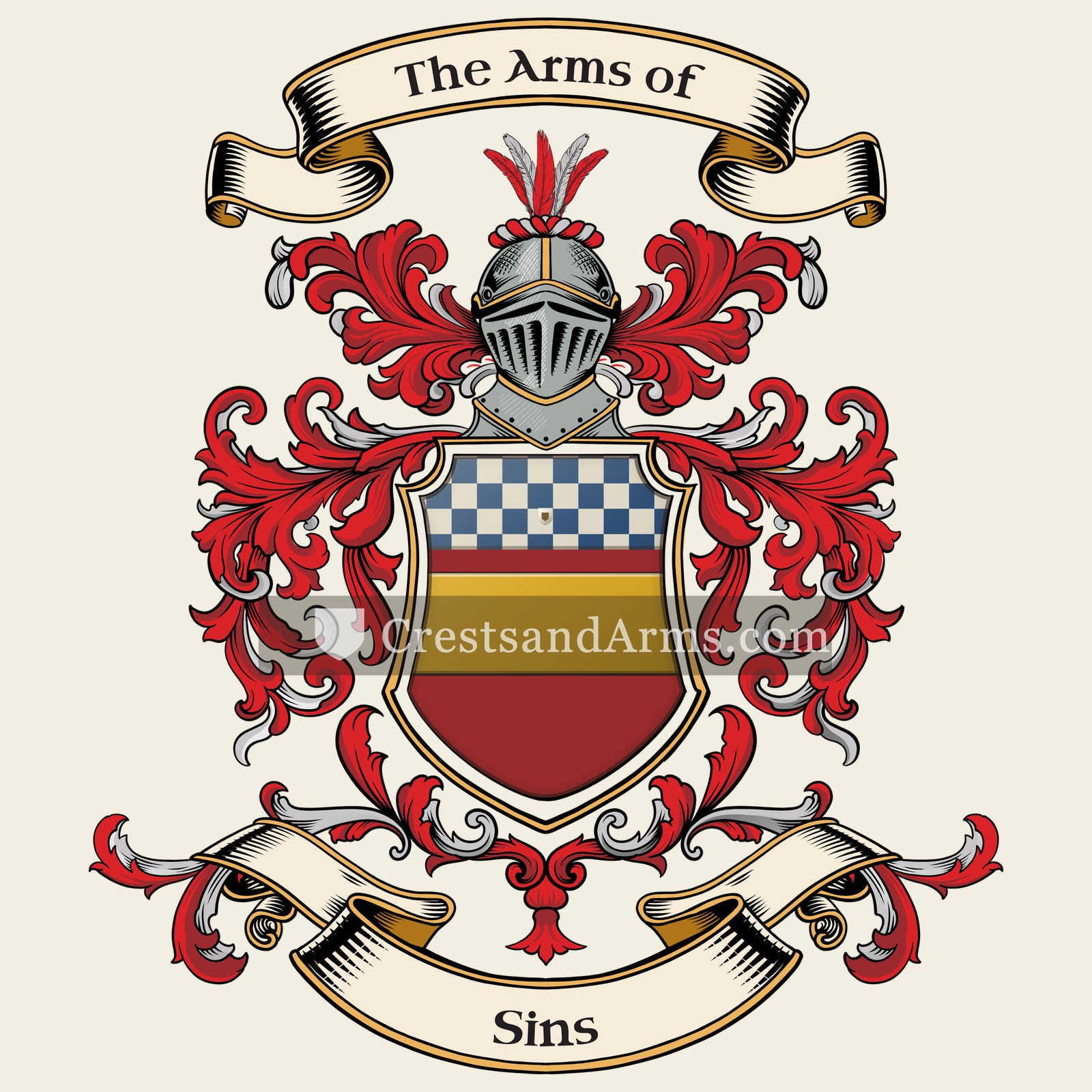 The arms