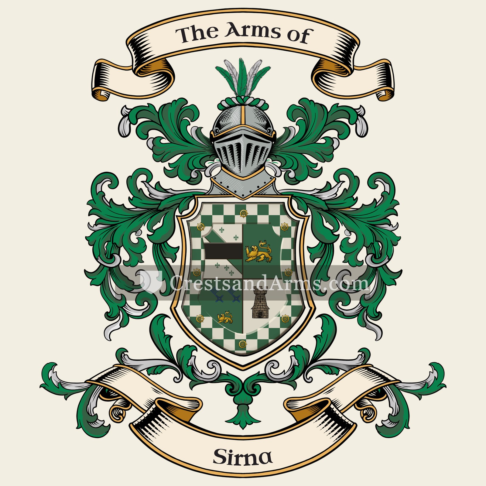 The arms