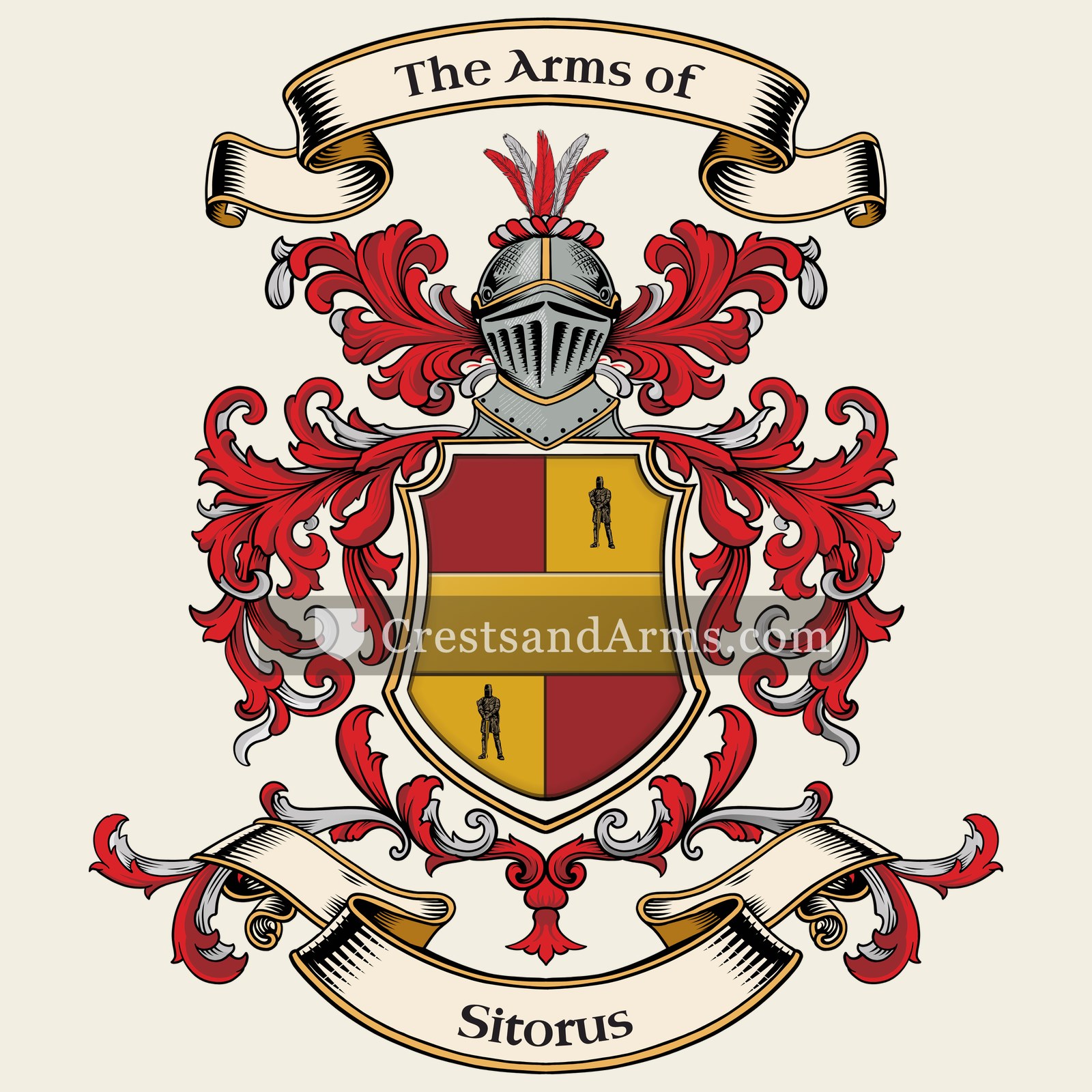 The Sitorus coat of arms
