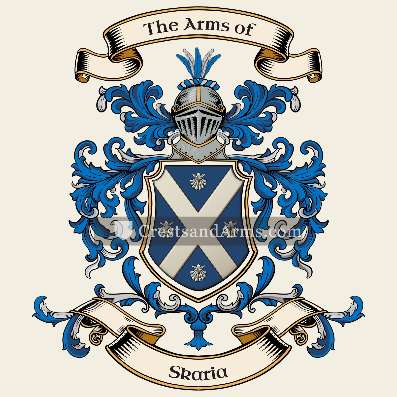 The Skaria coat of arms